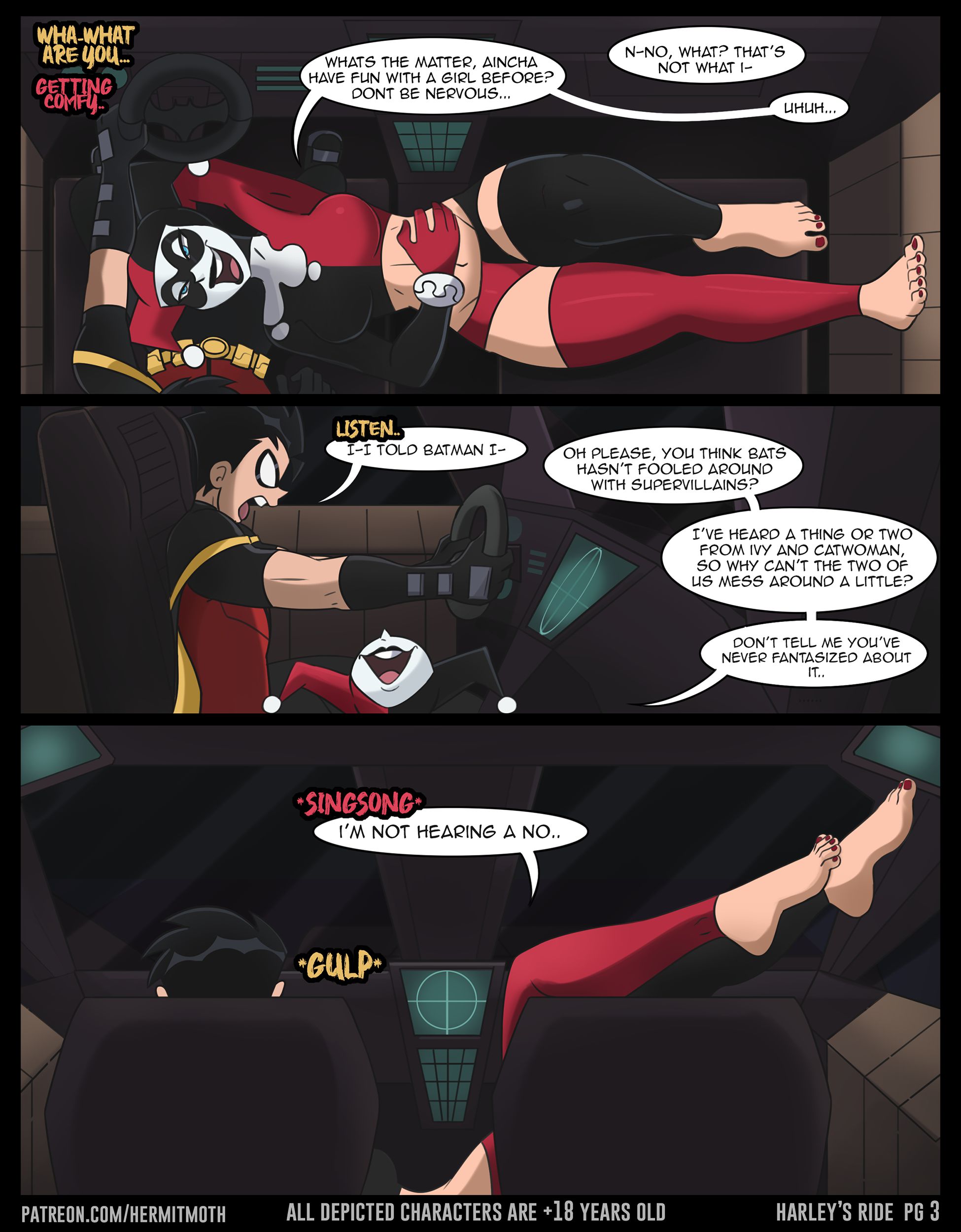 Harley’s Ride (Batman) [Hermit Moth] Chapter 1 - Page 3