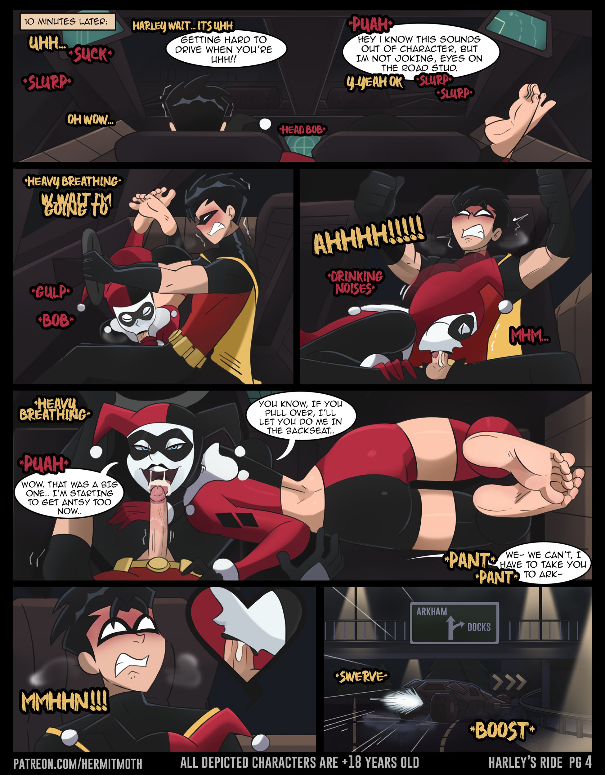 Harley’s Ride (Batman) [Hermit Moth] Chapter 1 - Page 4
