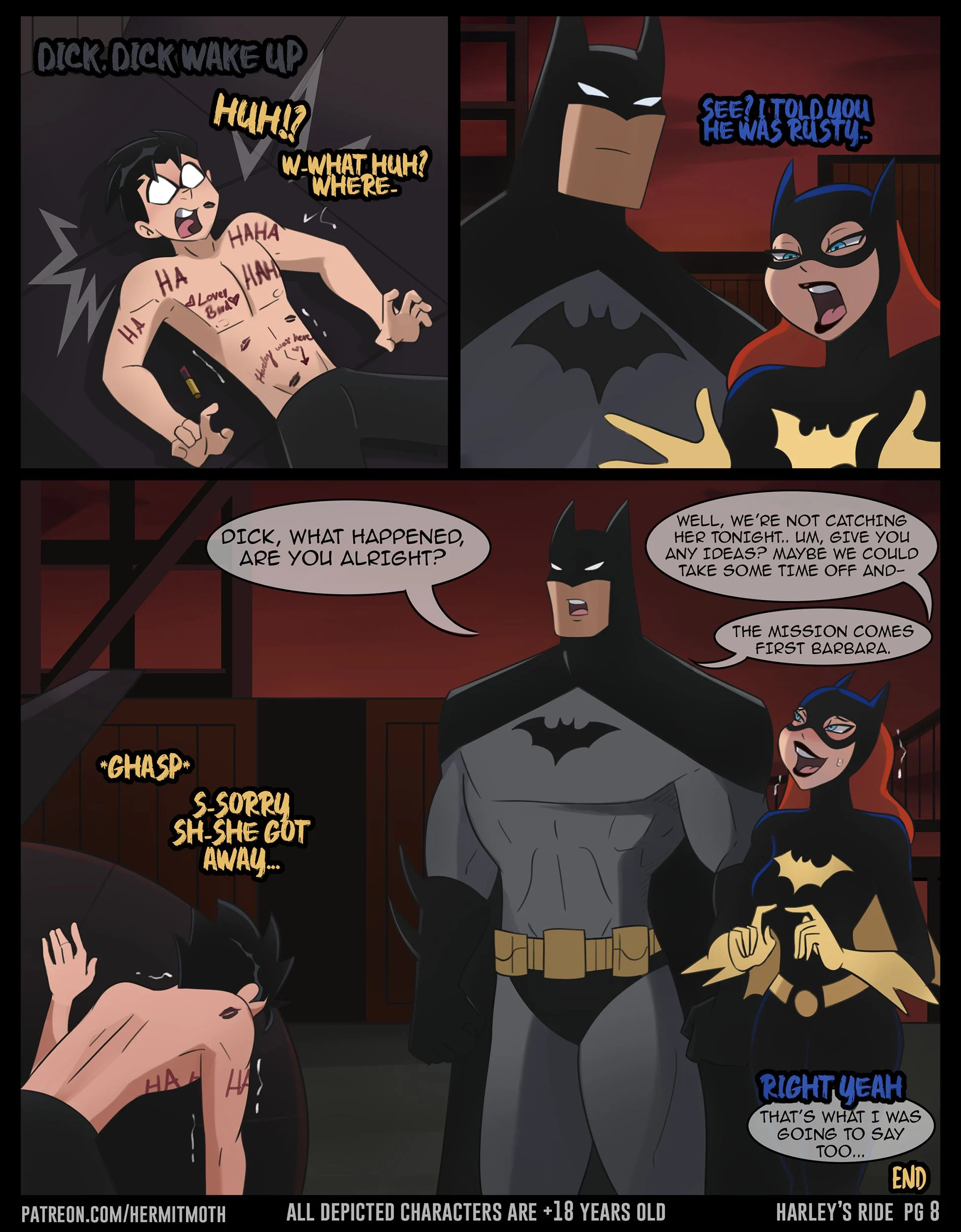 Harley’s Ride (Batman) [Hermit Moth] Chapter 1 - Page 8