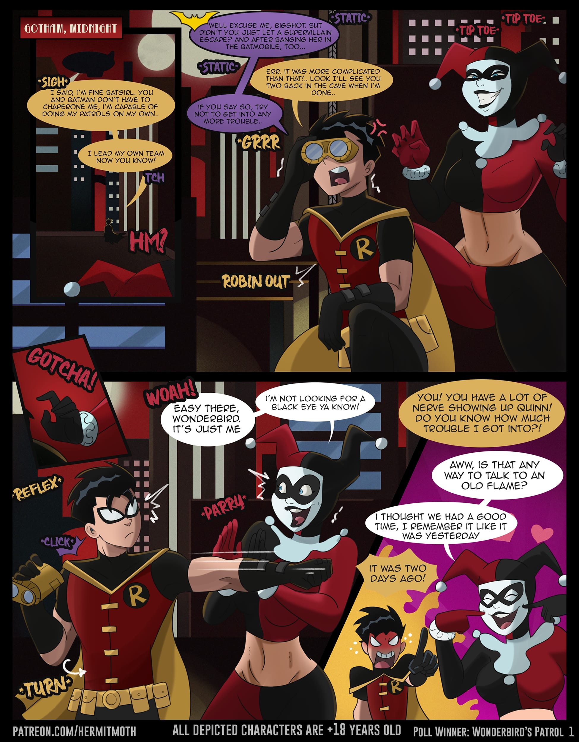 Harley’s Ride (Batman) [Hermit Moth] Chapter 2 - Page 1