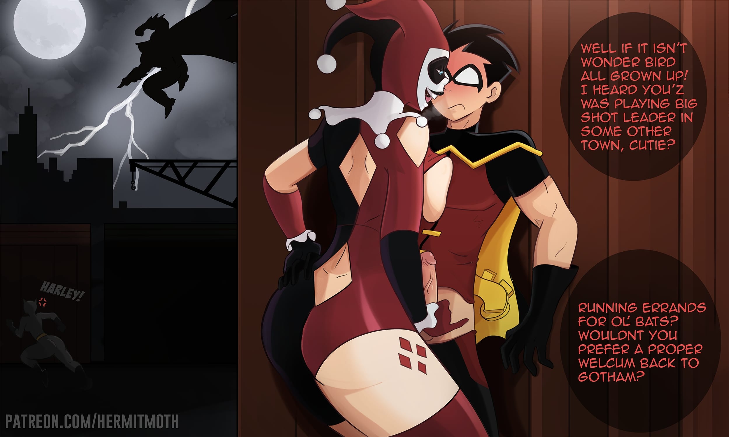 Harley’s Ride (Batman) [Hermit Moth] Chapter 4 - Page 1