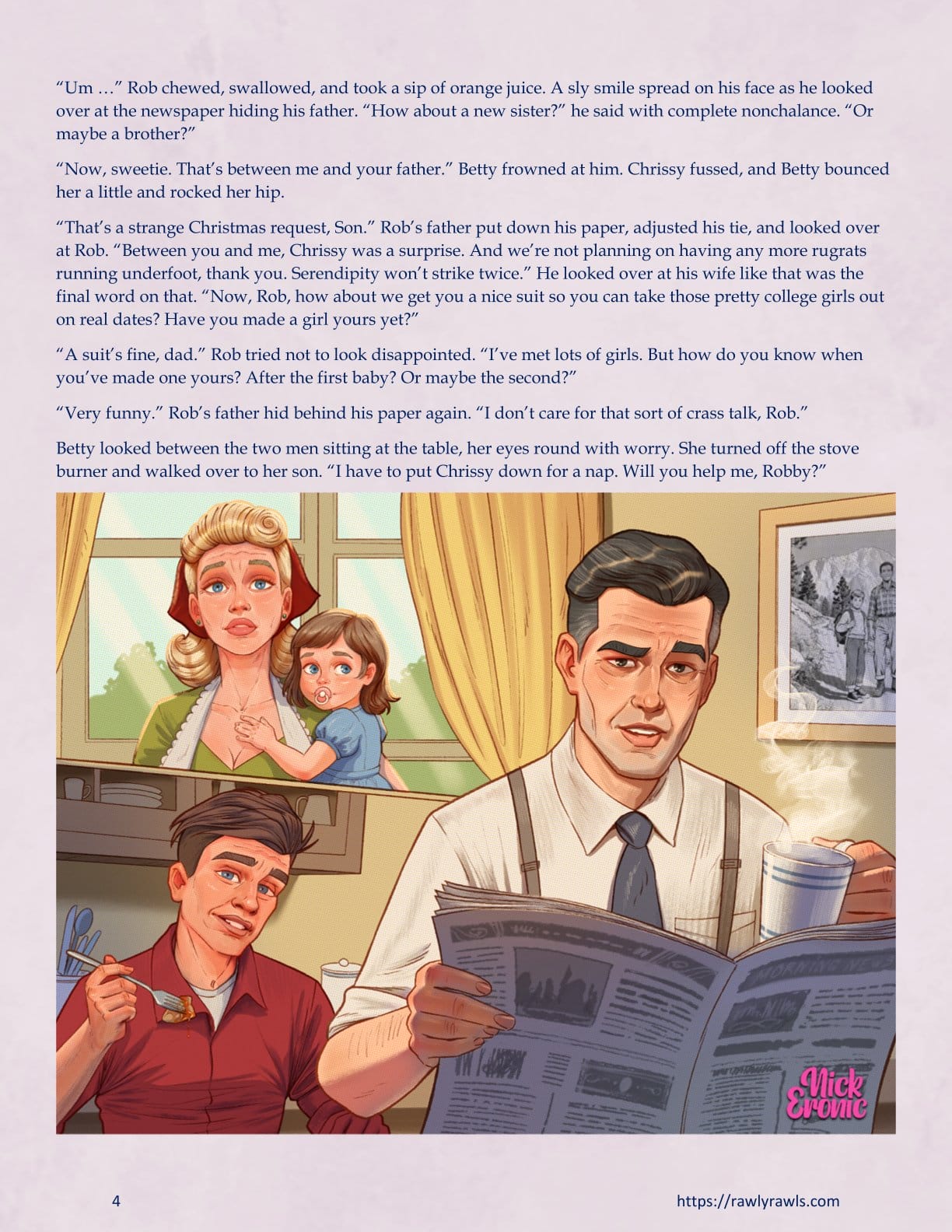 Anything For Robby [Nick Eronic , RawlyRawls] Chapter 12 - Page 4