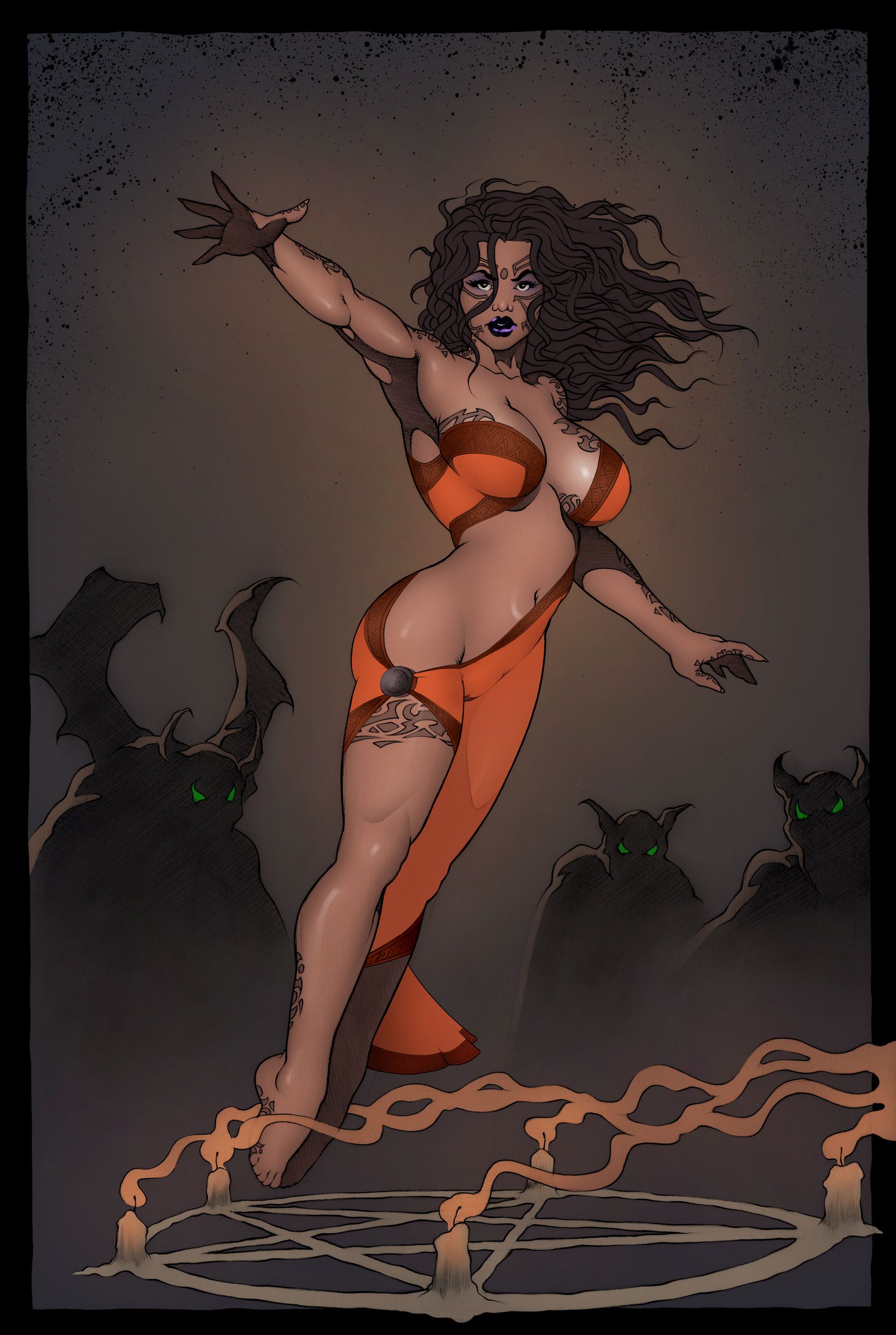 Norse Quest Of The Shield Maiden [James Lemay] Pinups and Revisited Scenes - Page 28