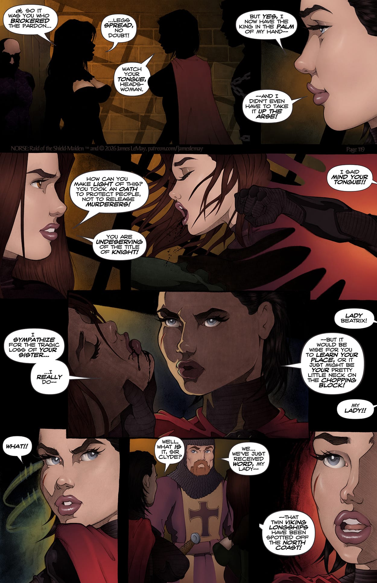 Norse Quest Of The Shield Maiden [James Lemay] Maiden - Chapter 4 - Page 15