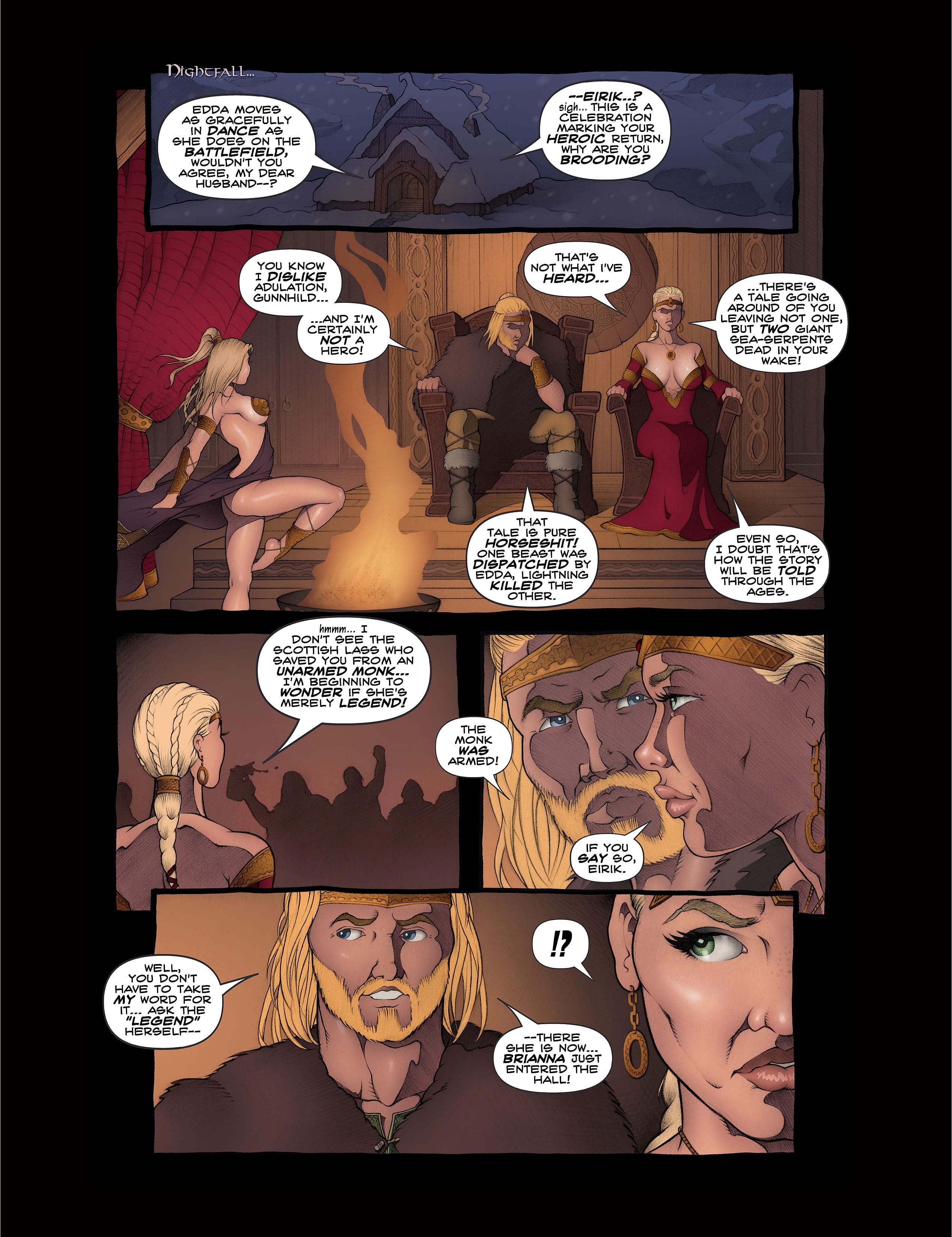 Norse Quest Of The Shield Maiden [James Lemay] Chapter 3 - Page 15