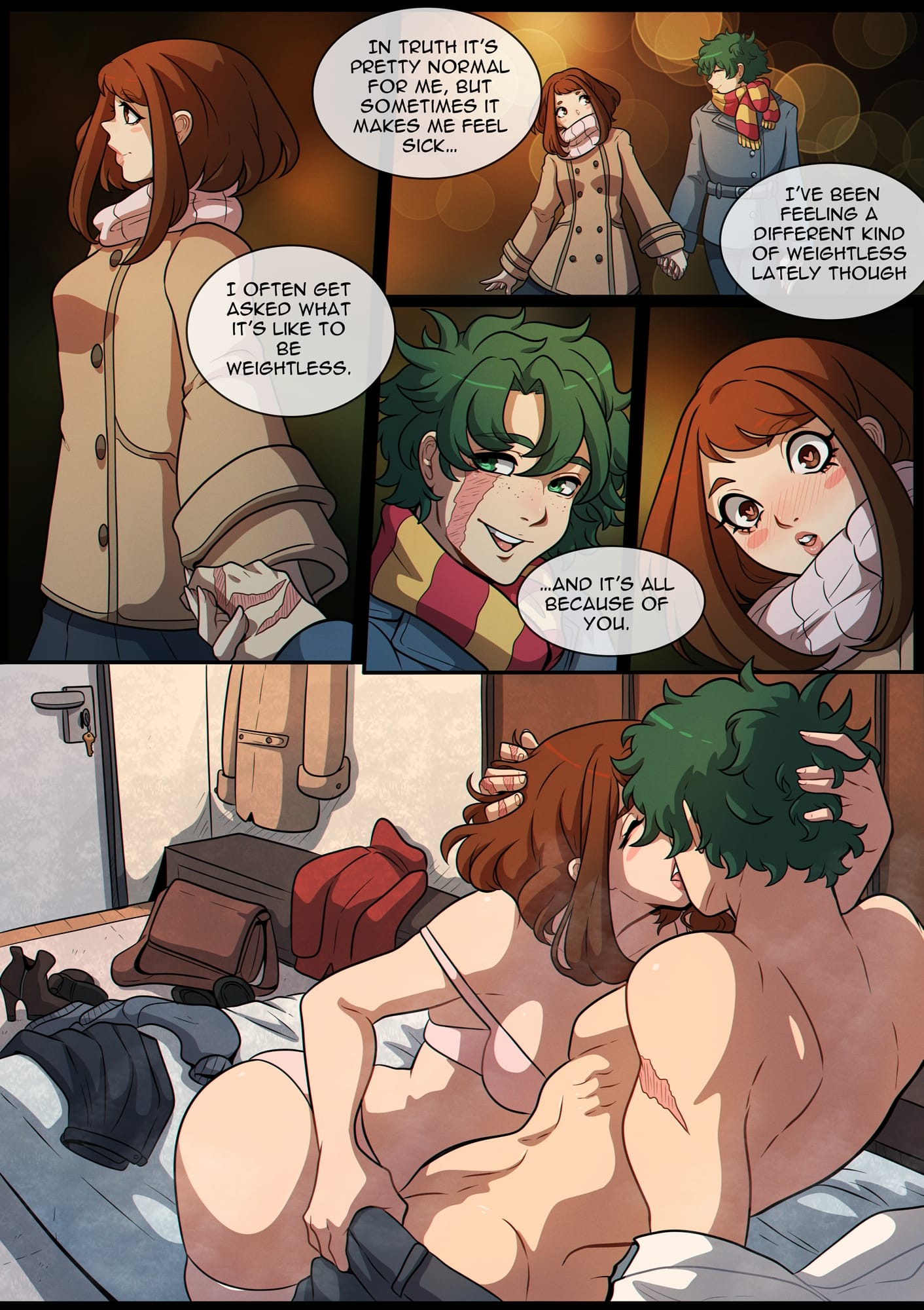 Weightless (My Hero Academia) [Kinkymation] Chapter 1 - Page 3