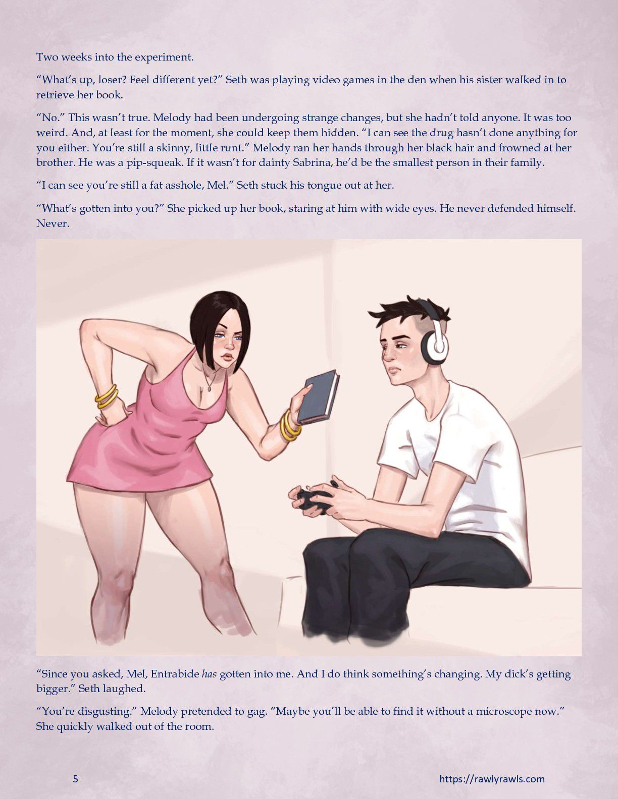 The Trouble With Entrabide [Mitzz , RawlyRawls] Chapter 1 - Page 5