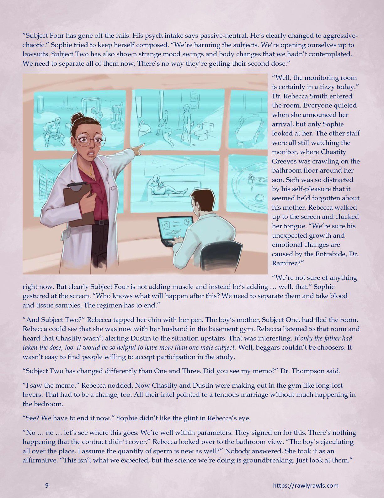 The Trouble With Entrabide [Mitzz , RawlyRawls] Chapter 1 - Page 9