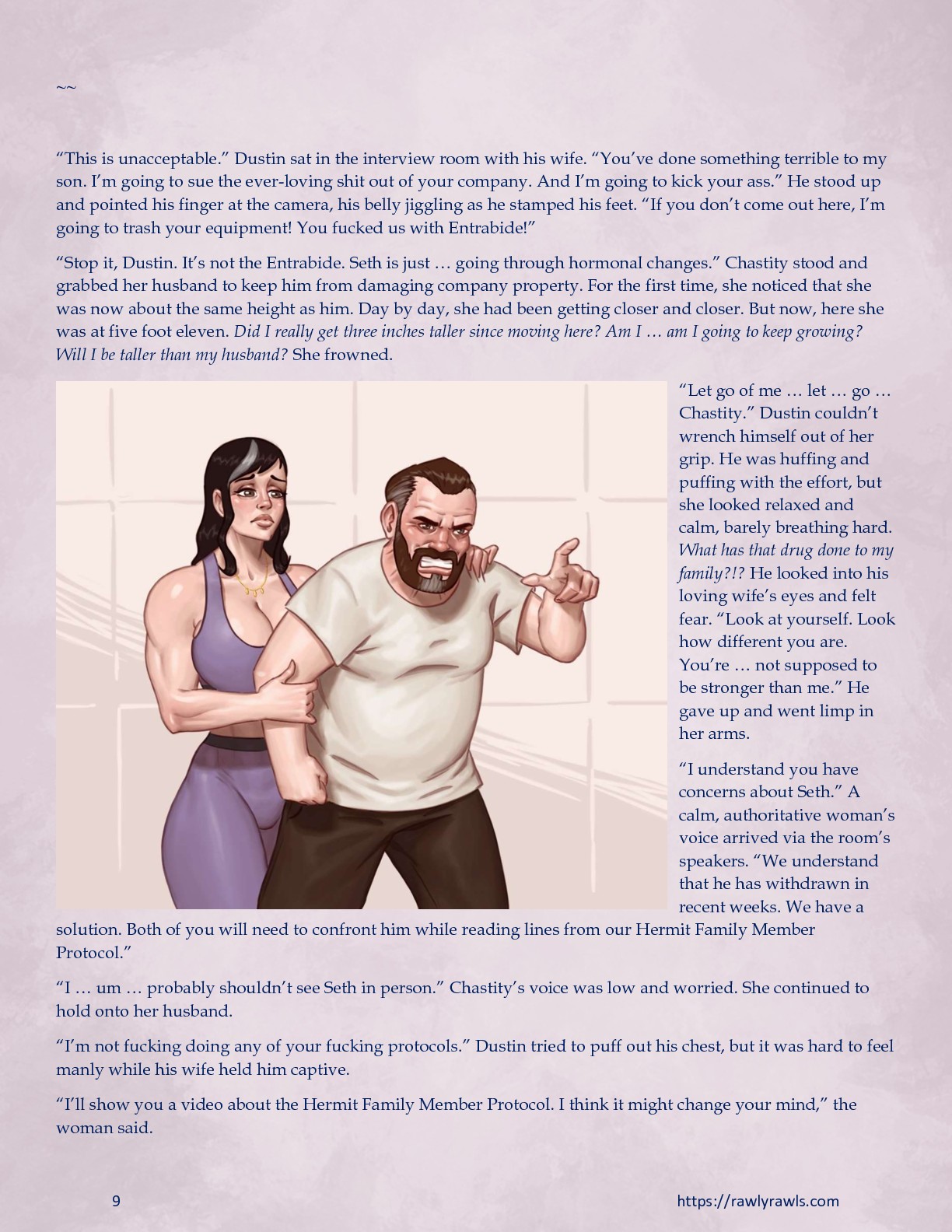 The Trouble With Entrabide [Mitzz , RawlyRawls] Chapter 5 - Page 9