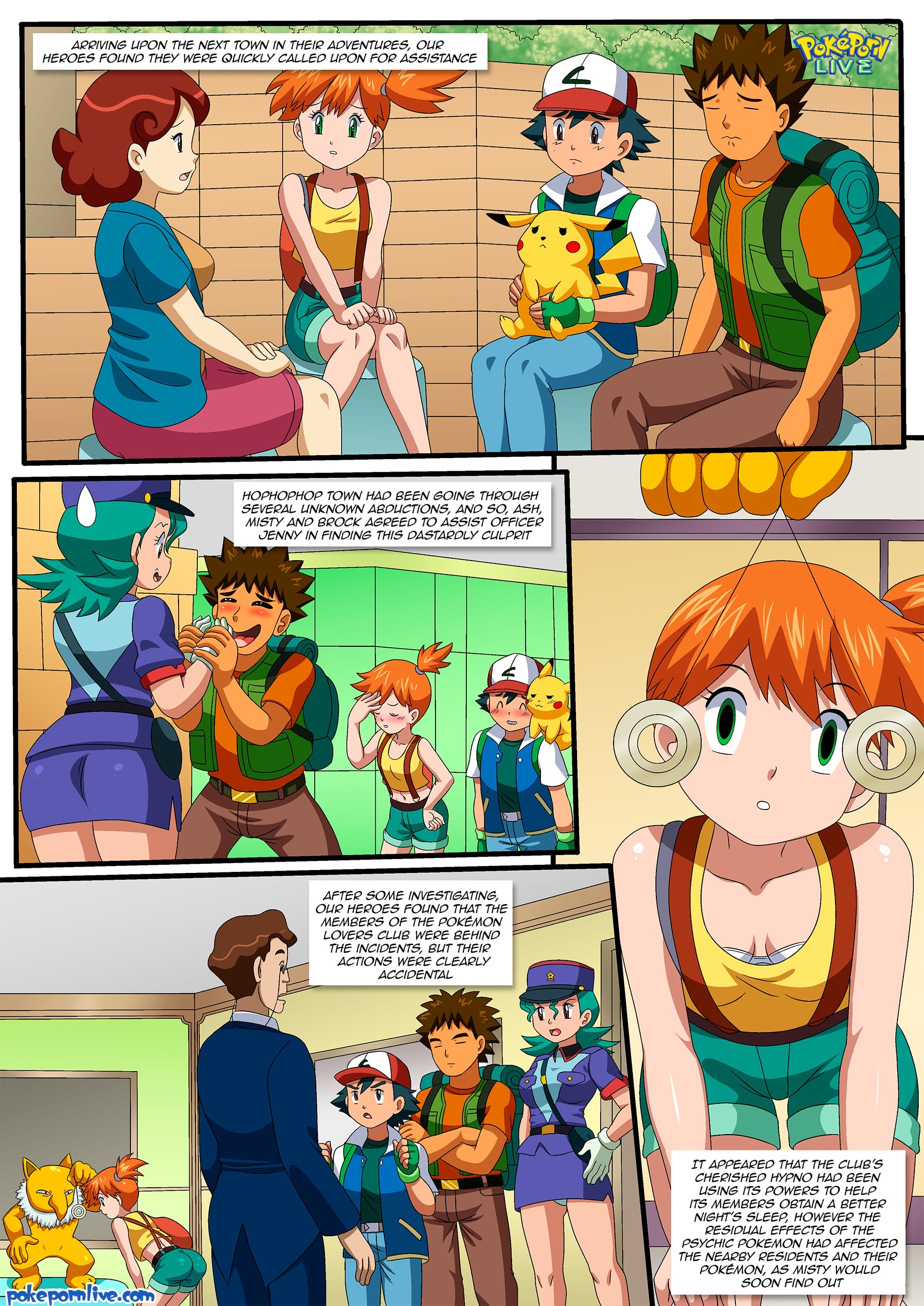 Misty’s Hypno Mate (Pokémon) [PalComix] Chapter 1 - Page 2