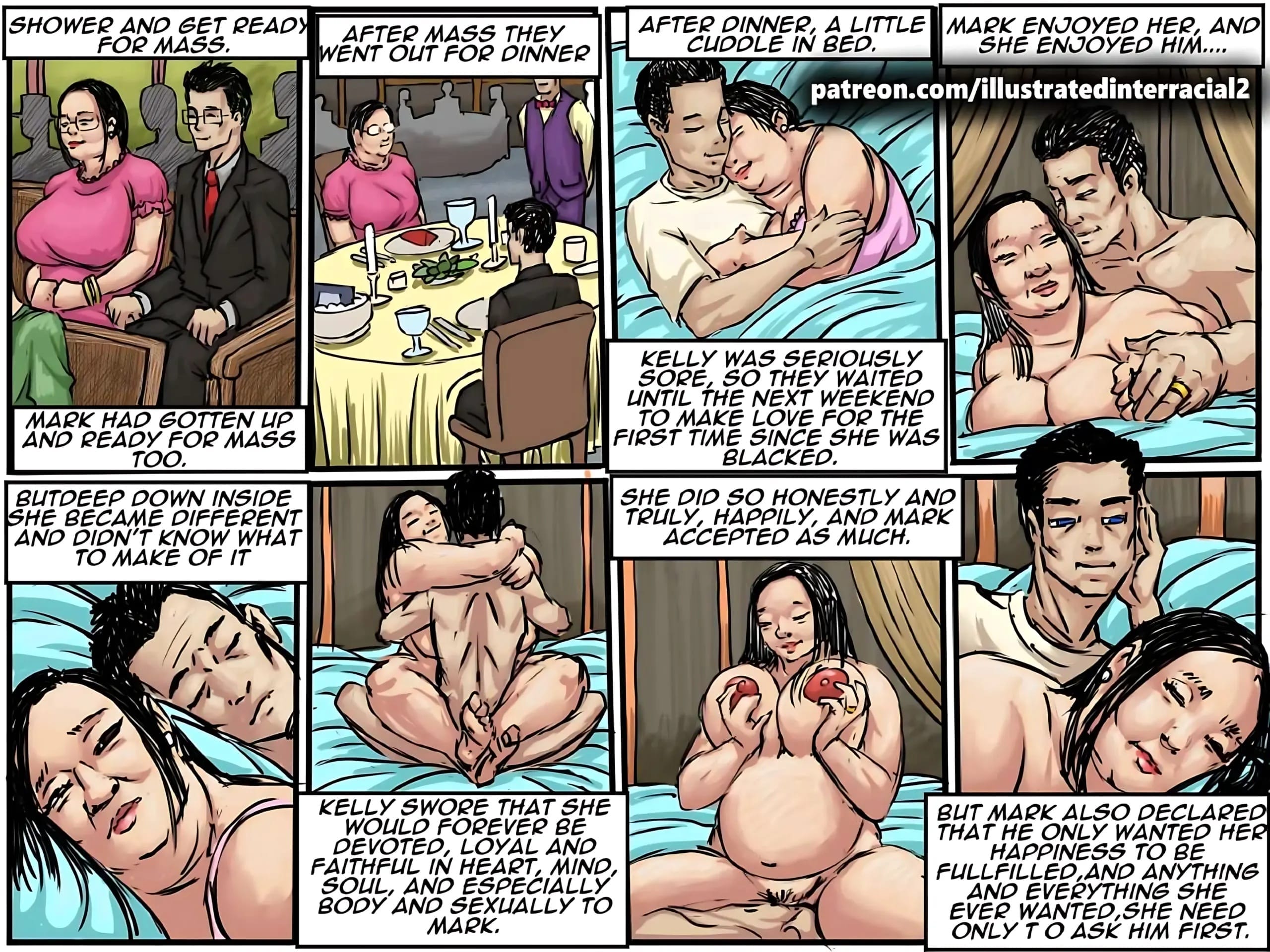 Blacking My Busty Asian Wife [IllustratedInterracial] Chapter 1 - Page 8