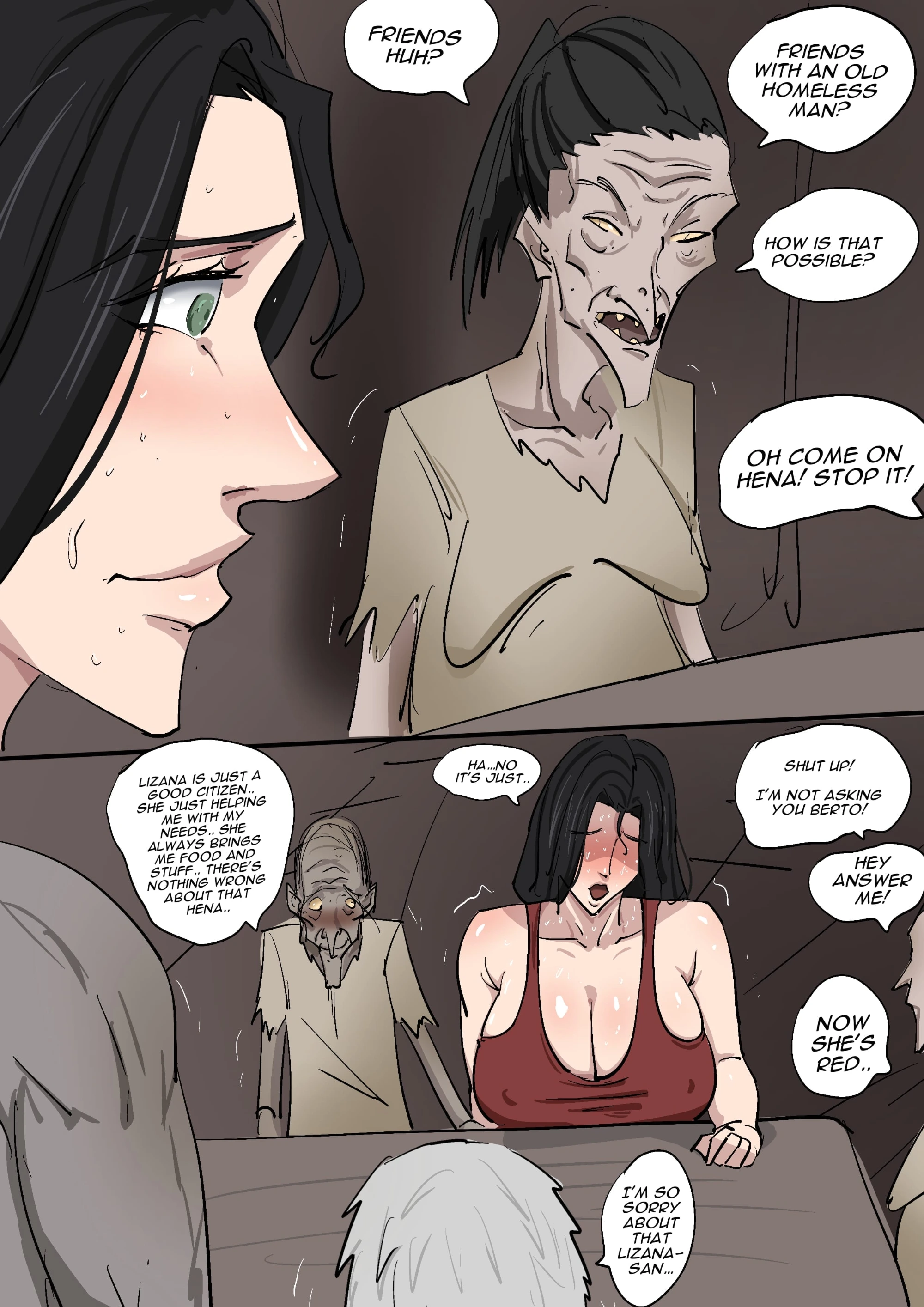 Sinful Lust [ZettoNSFW] 7.6 . Sinful Lust - Lizana And The Homeless - Chapter 6 - Page 83
