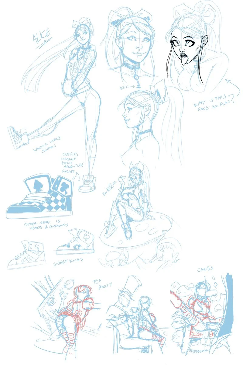 Misc Artworks and Image Sets [Garth Graham | Temporal Wolf] Alice (Alice in Wonderland) - Page 1