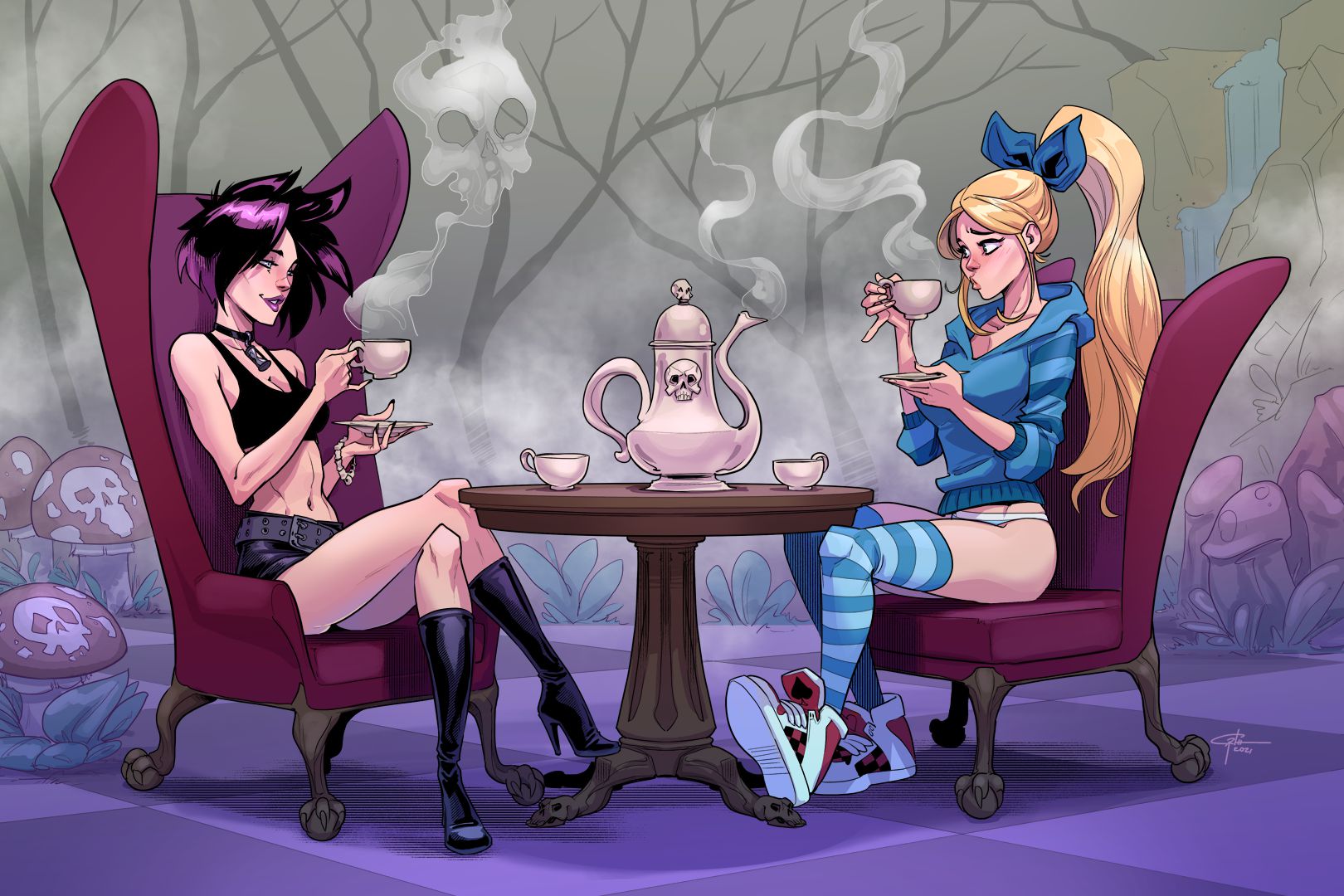 Misc Artworks and Image Sets [Garth Graham | Temporal Wolf] Alice (Alice in Wonderland) - Page 41