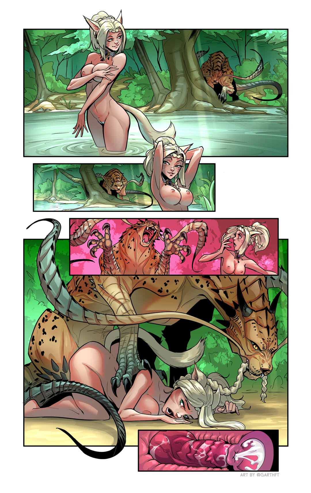 Misc Artworks and Image Sets [Garth Graham | Temporal Wolf] Original Short Comics - Page 5