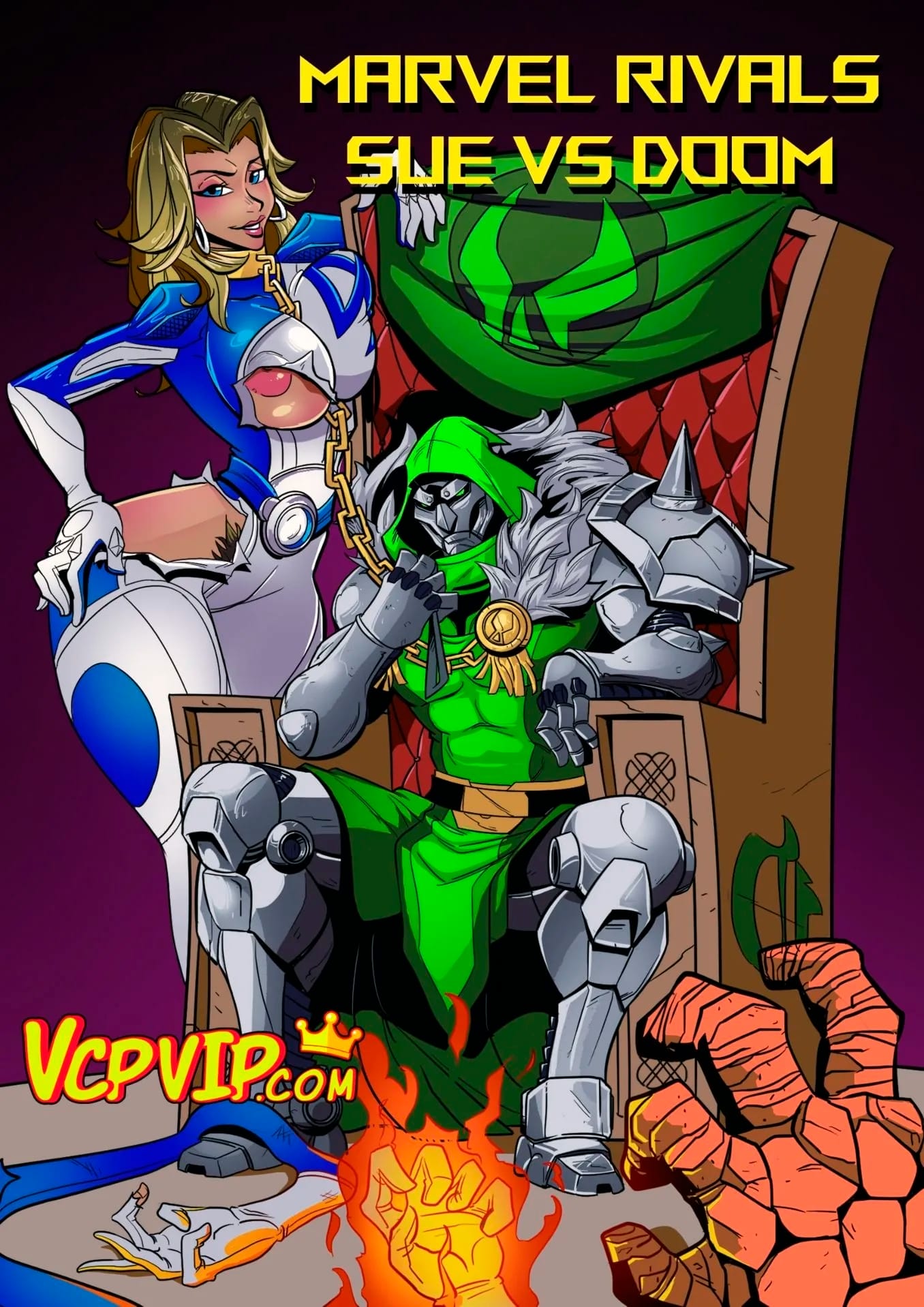 Sue VS Doom (Marvel Rivals) [VCP] Chapter 1 - Page 1