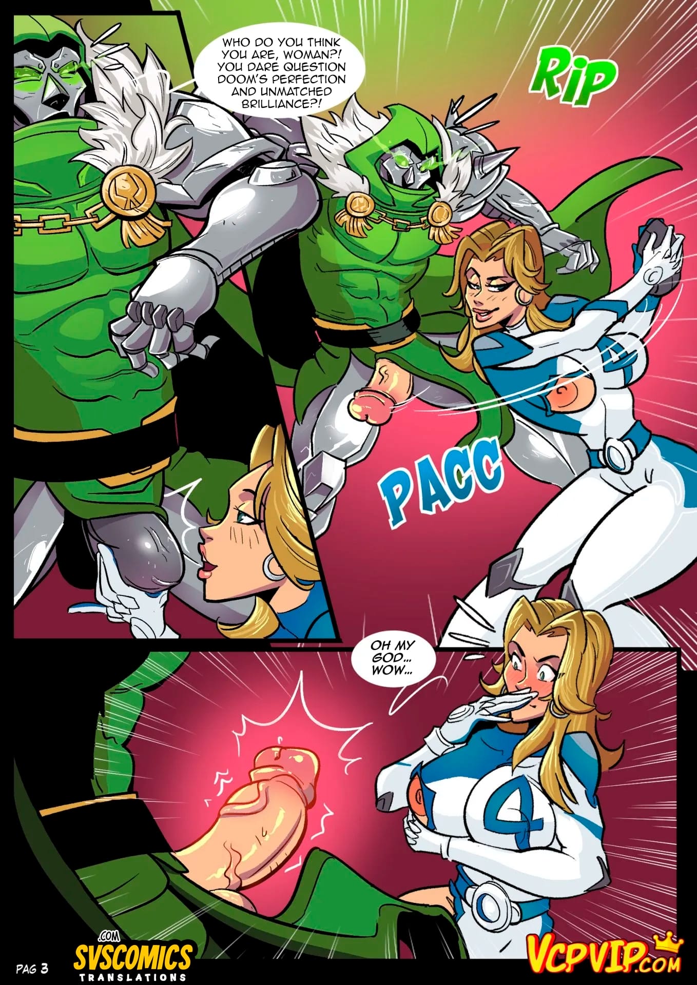 Sue VS Doom (Marvel Rivals) [VCP] Chapter 1 - Page 4