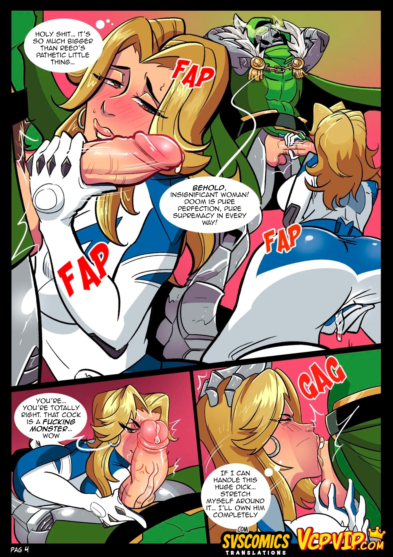 Sue VS Doom (Marvel Rivals) [VCP] Chapter 1 - Page 5
