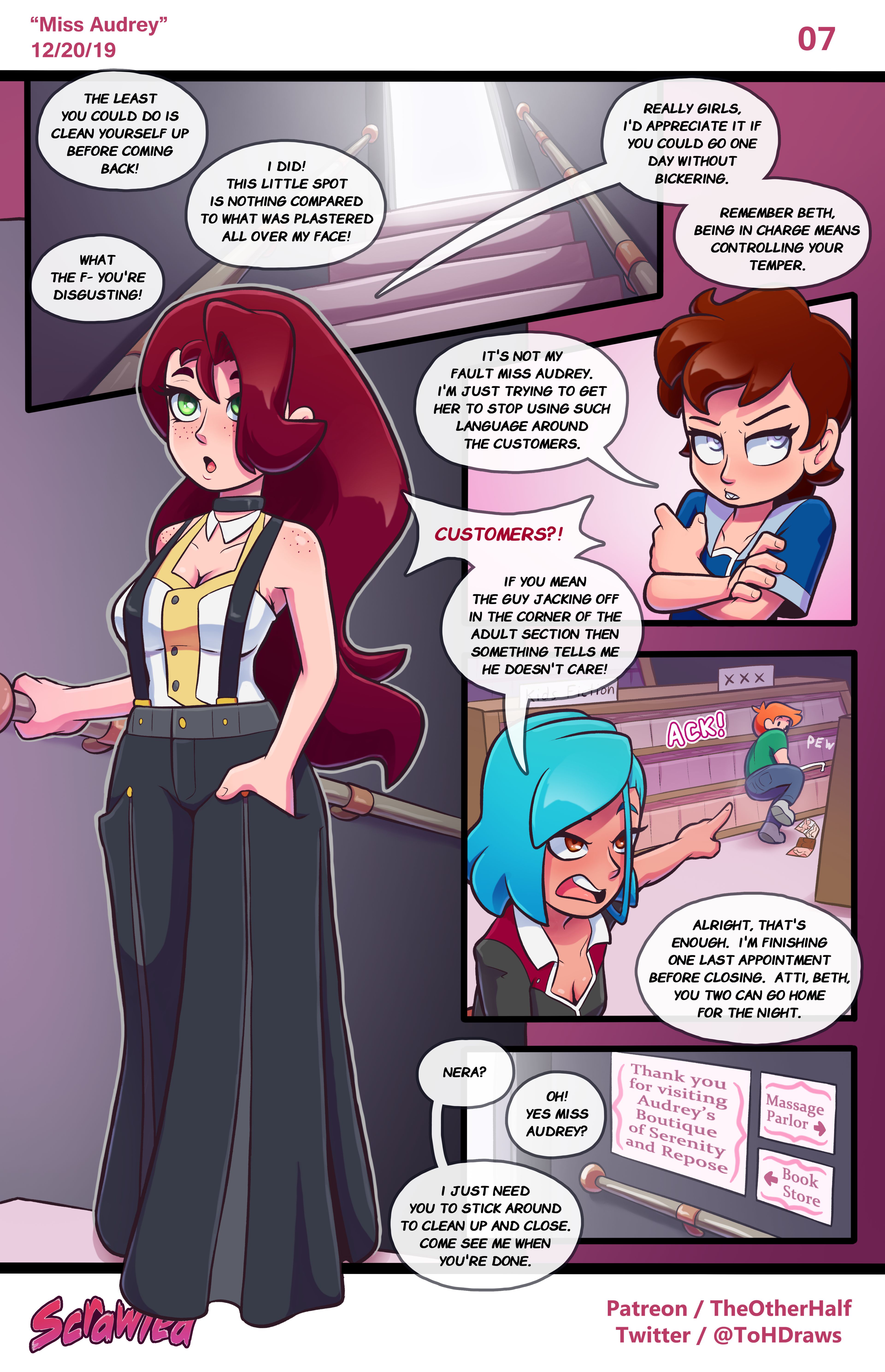 Scrawled [TheOtherHalf] Chapter 1 - Page 7