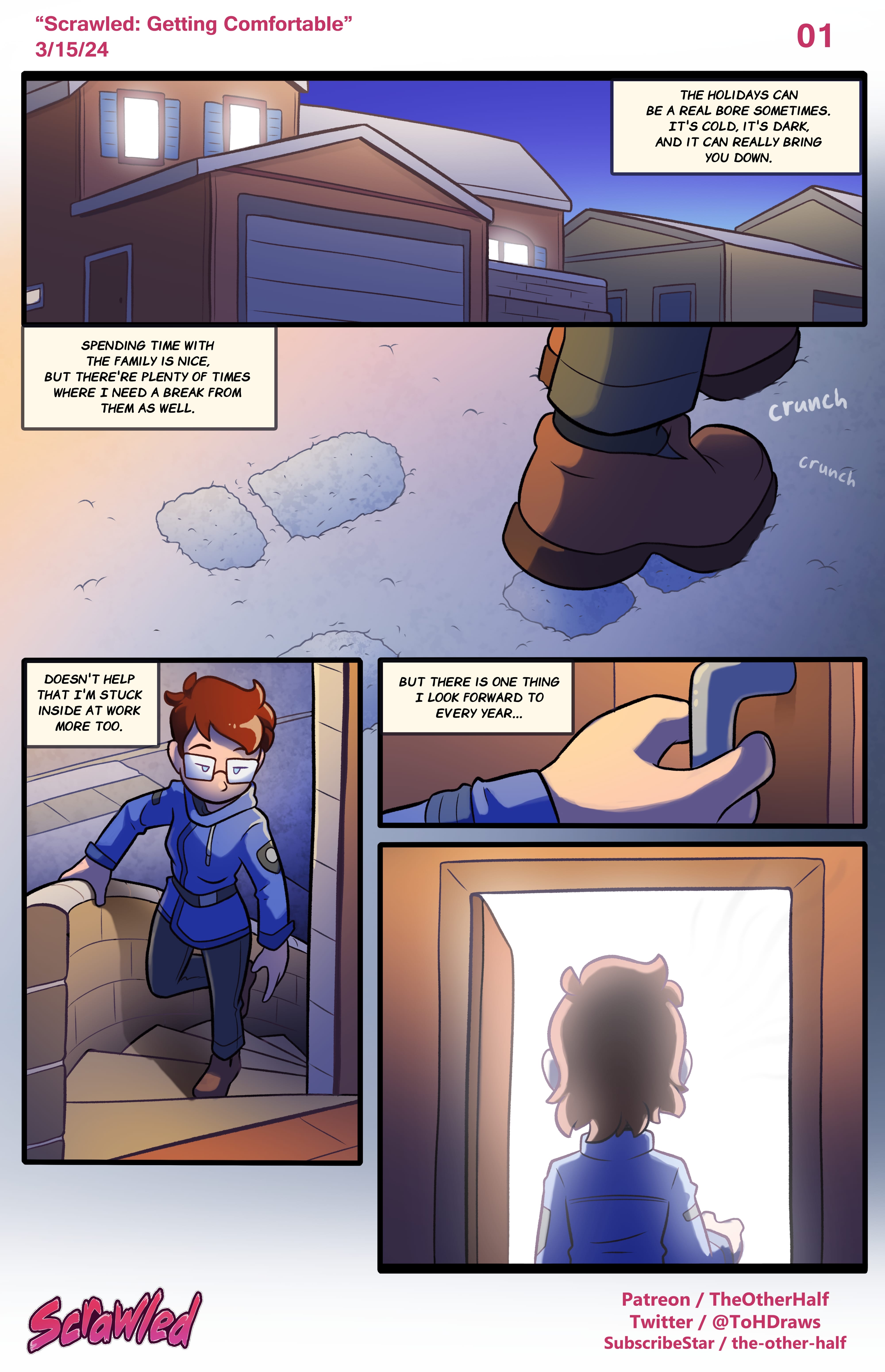 Scrawled [TheOtherHalf] Chapter 4 - Page 1