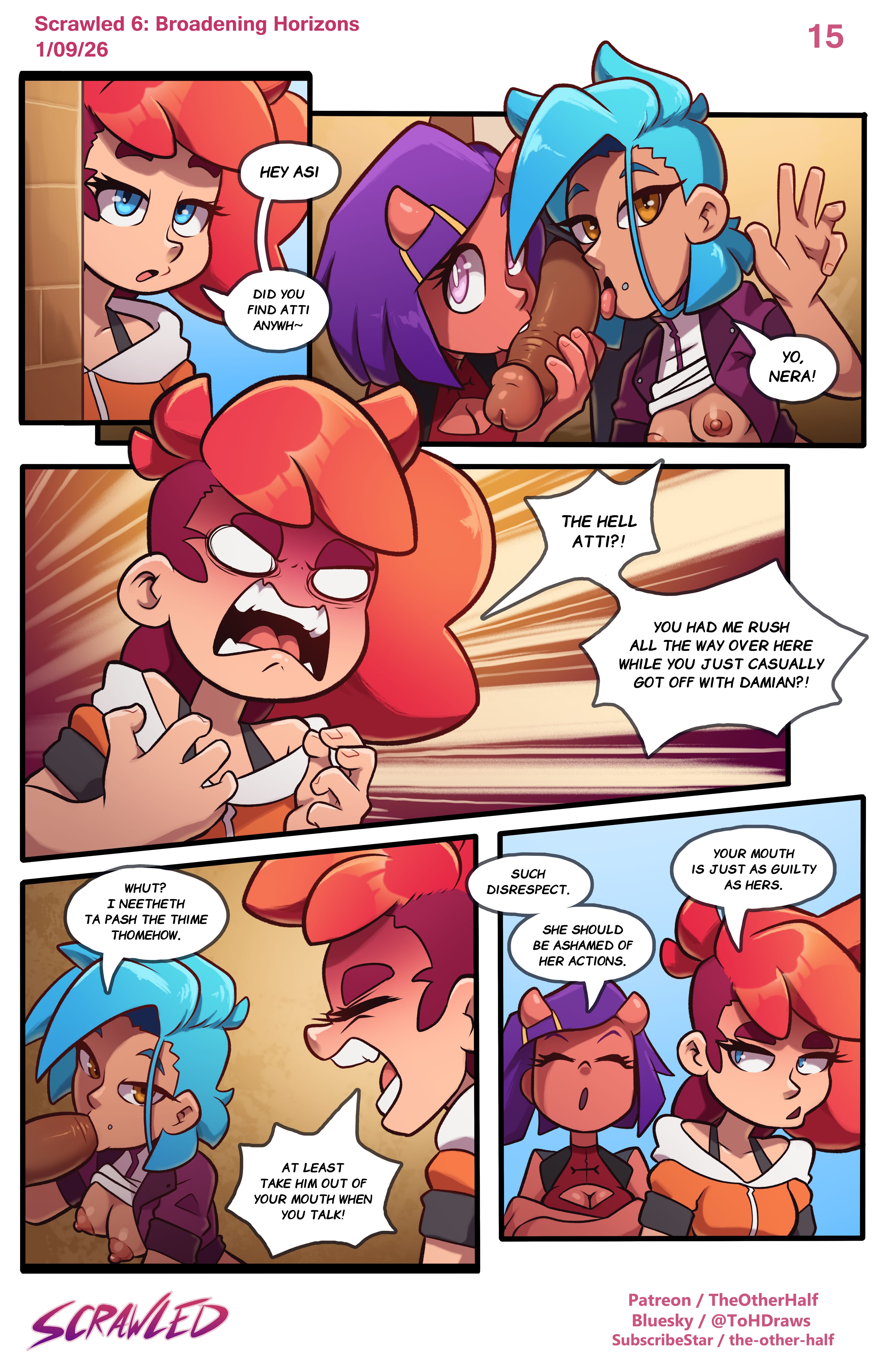 Scrawled [TheOtherHalf] Chapter 6 - Page 15