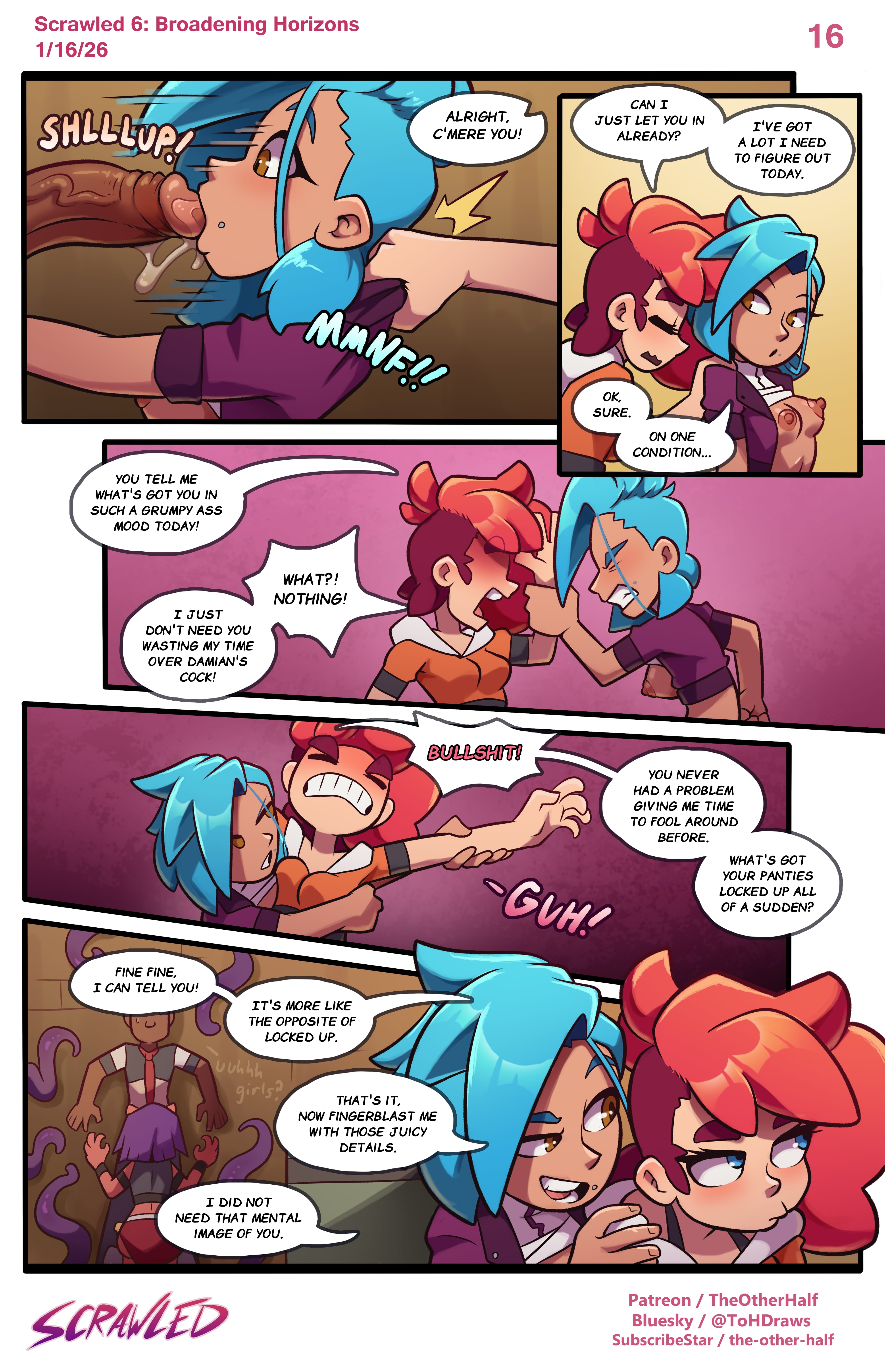Scrawled [TheOtherHalf] Chapter 6 - Page 16