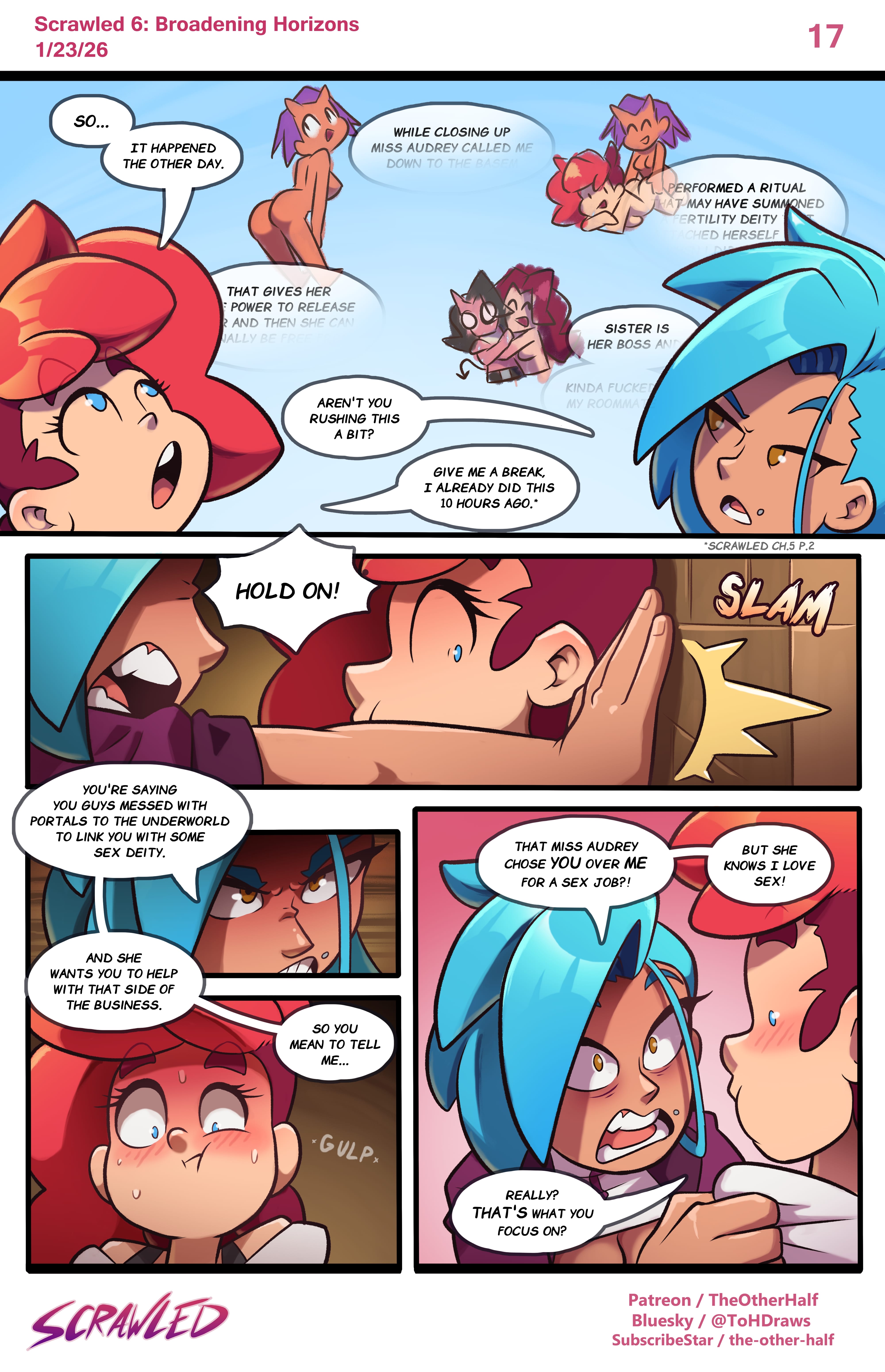 Scrawled [TheOtherHalf] Chapter 6 - Page 17