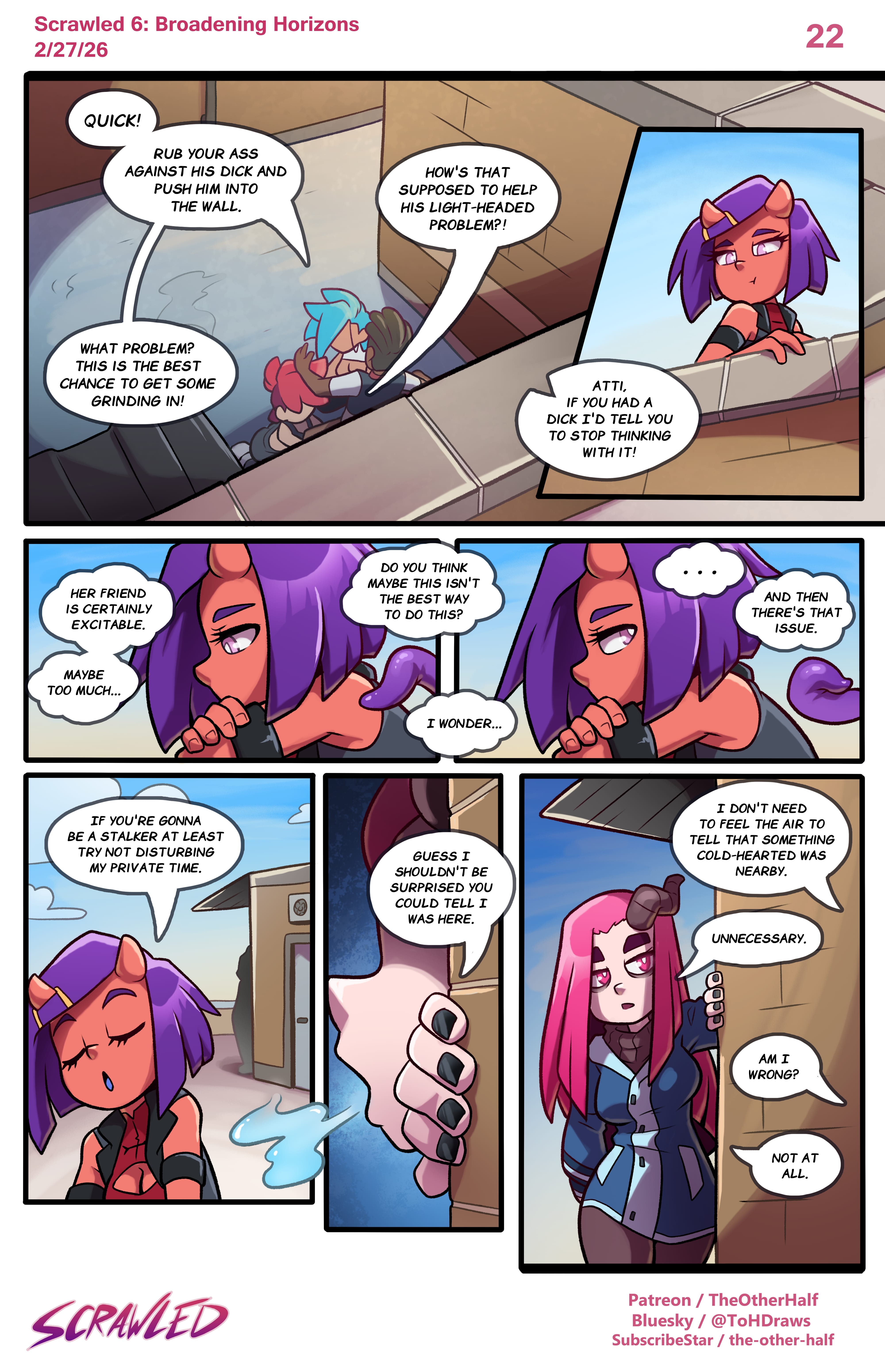 Scrawled [TheOtherHalf] Chapter 6 - Page 22