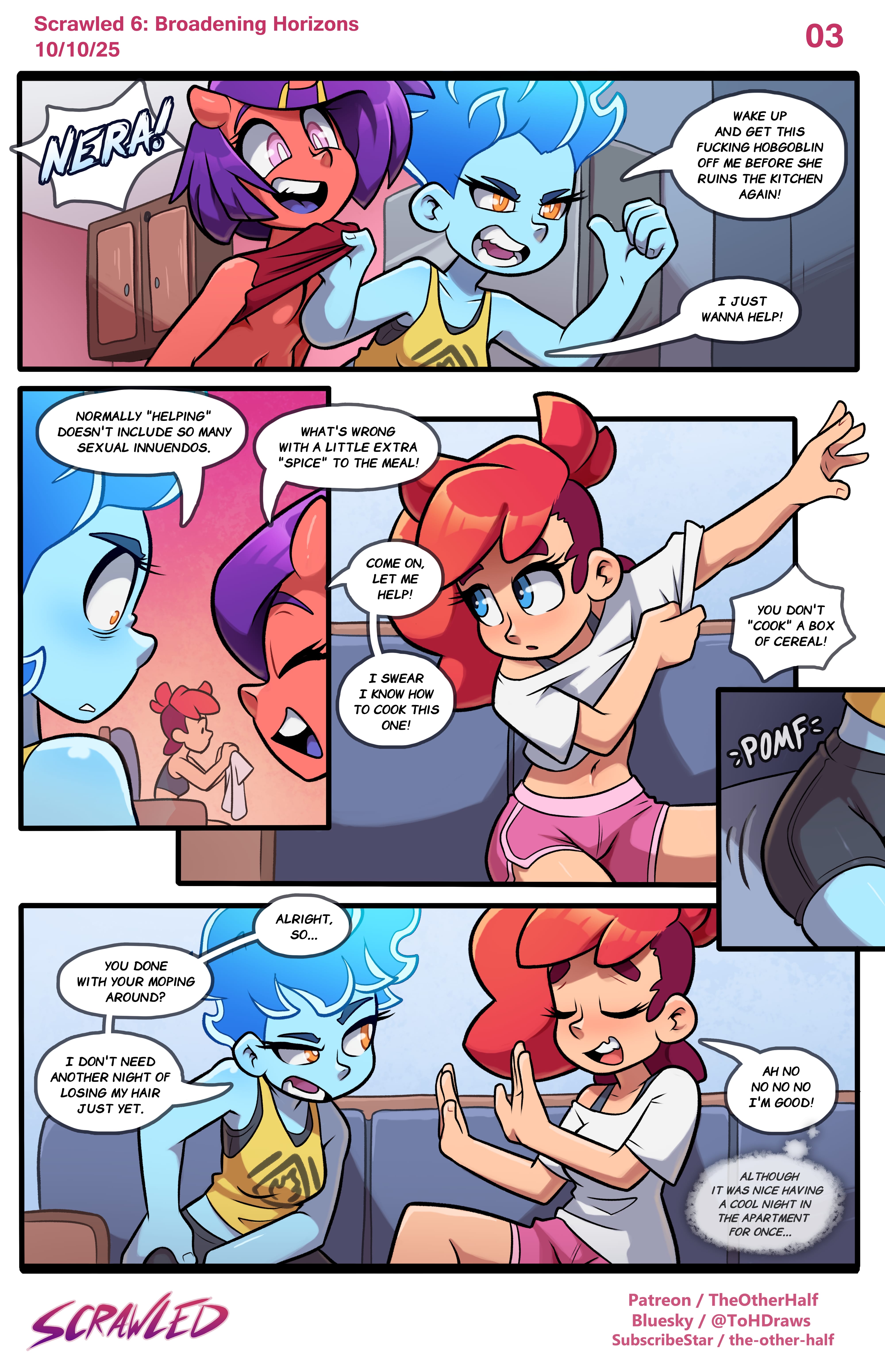 Scrawled [TheOtherHalf] Chapter 6 - Page 3