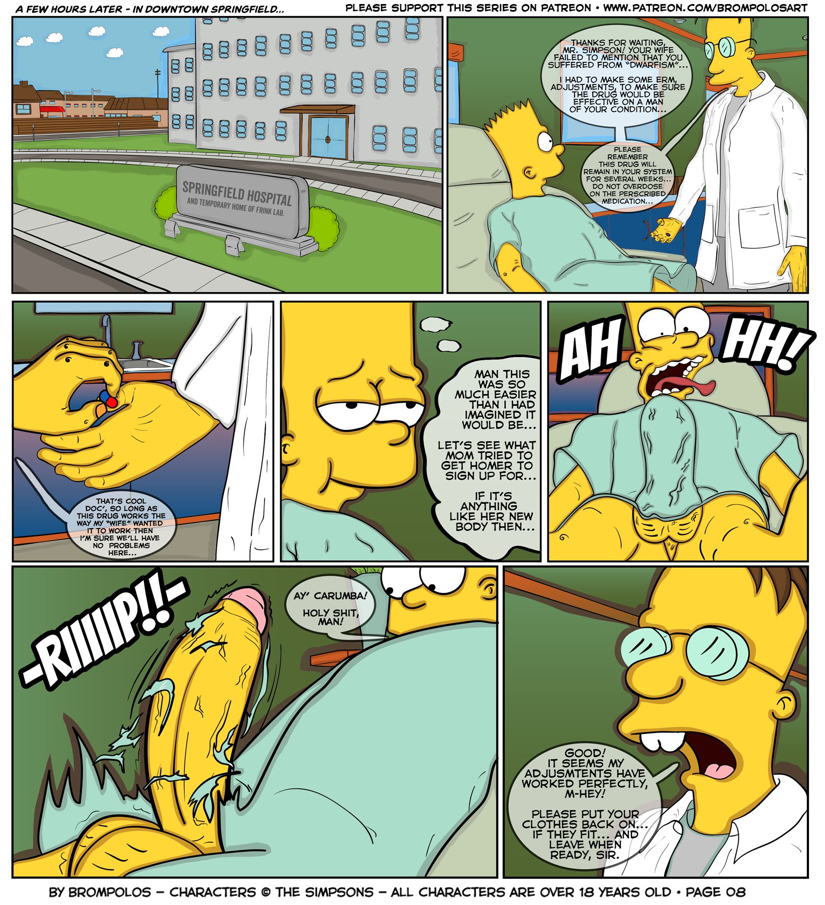 The Sexensteins (The Simpsons) [Brompolos] Chapter 0 - Page 11