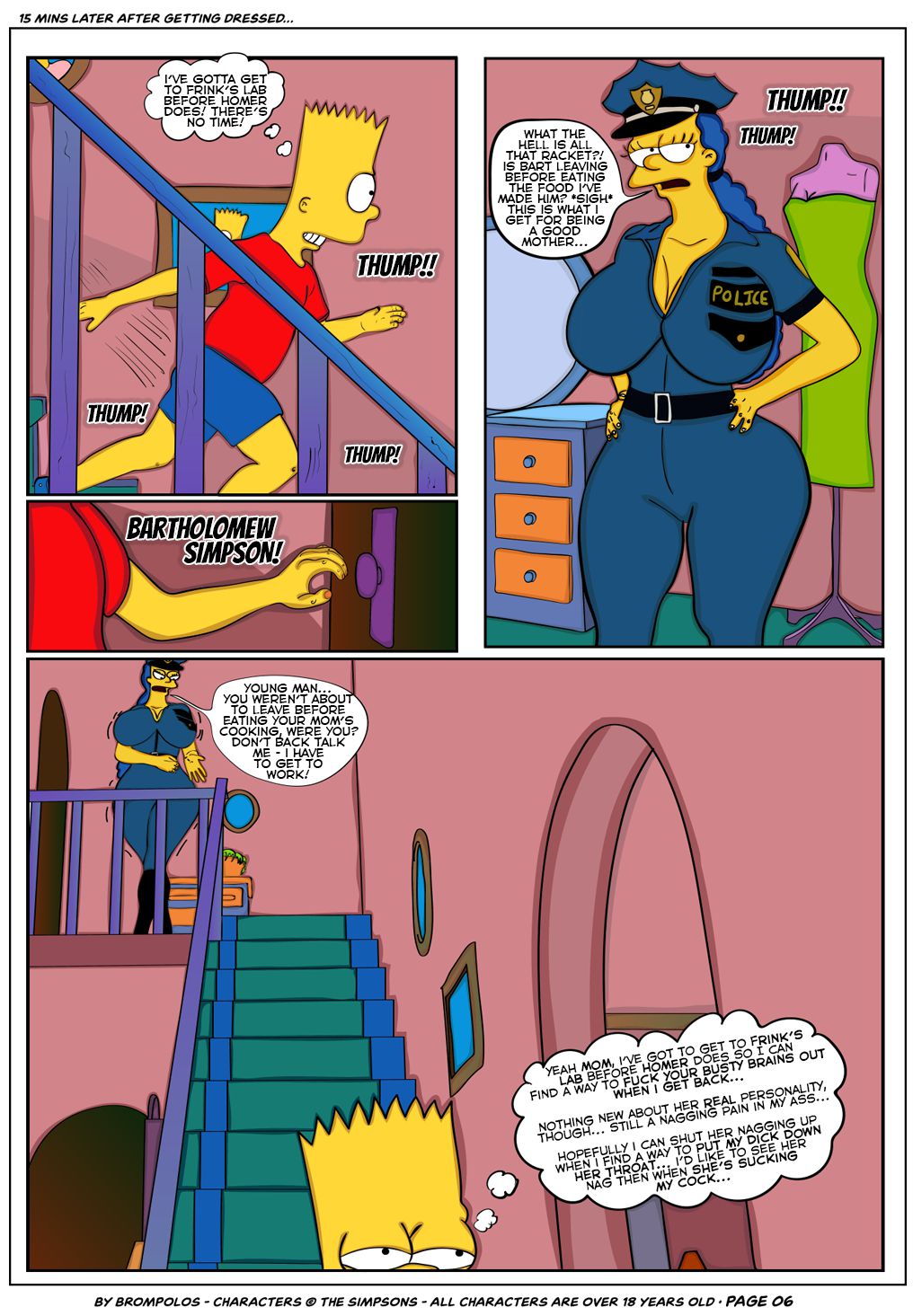 The Sexensteins (The Simpsons) [Brompolos] Chapter 0 - Page 9