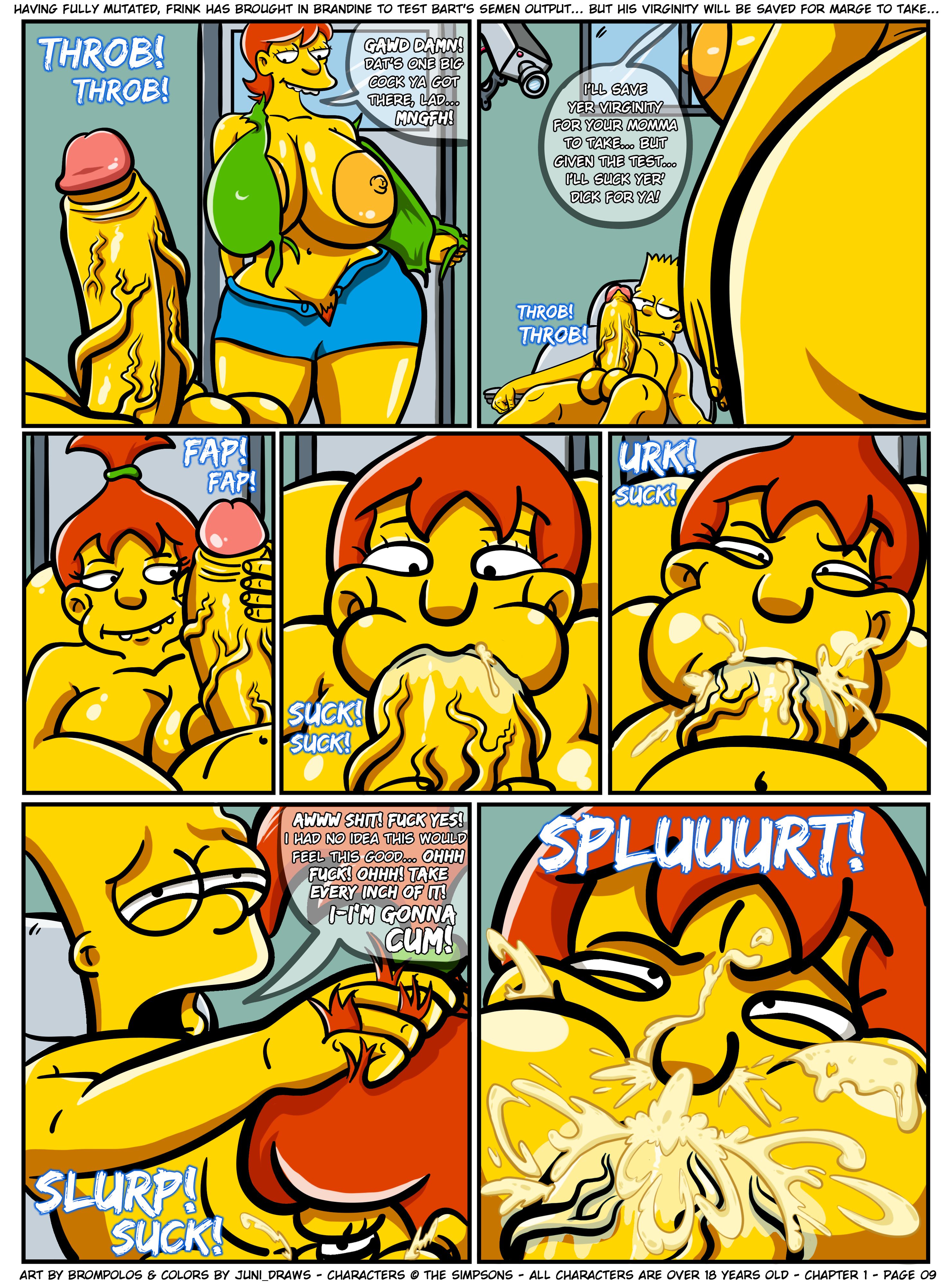 The Sexensteins (The Simpsons) [Brompolos] Chapter 1 - Page 10