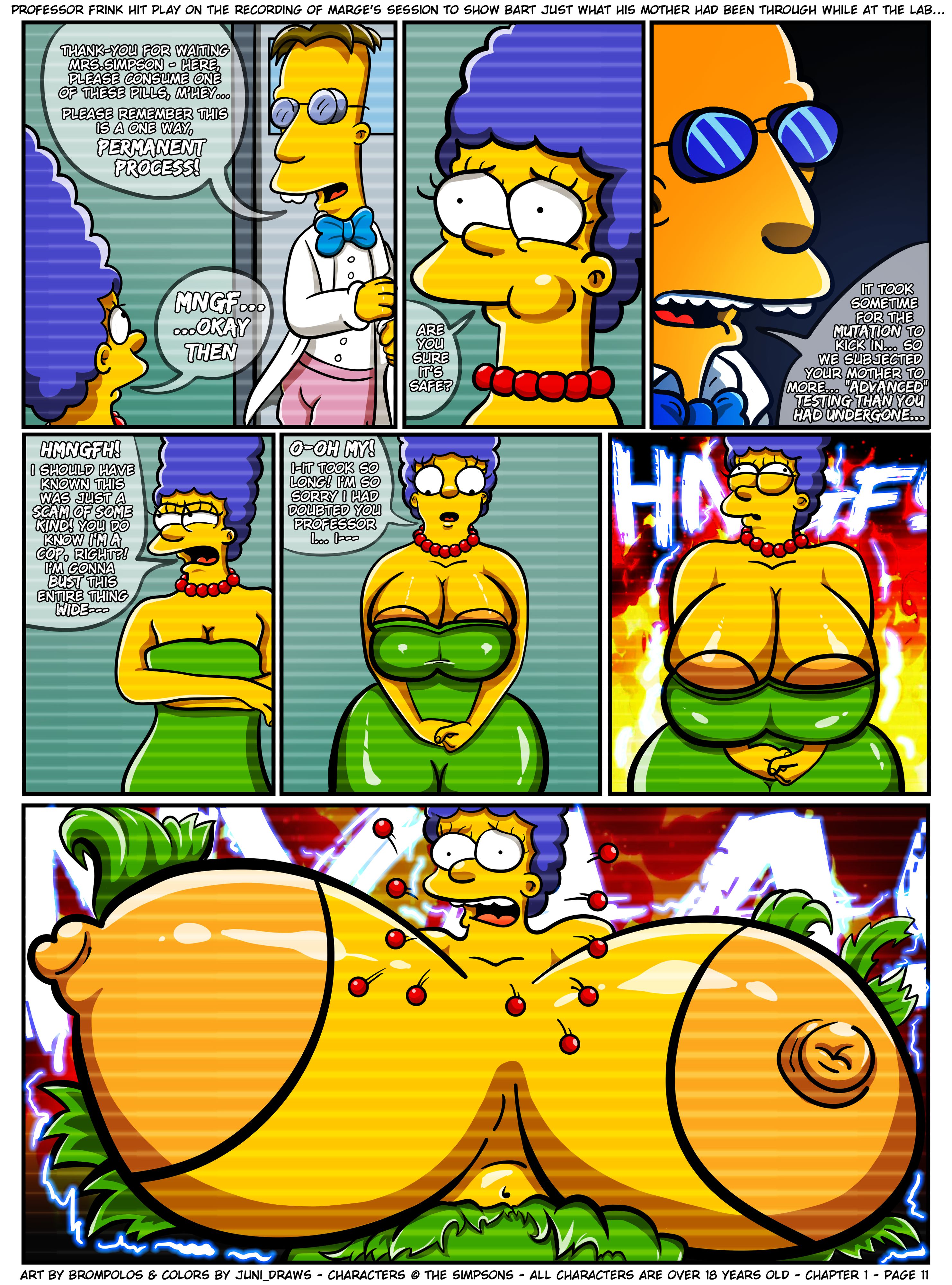 The Sexensteins (The Simpsons) [Brompolos] Chapter 1 - Page 12