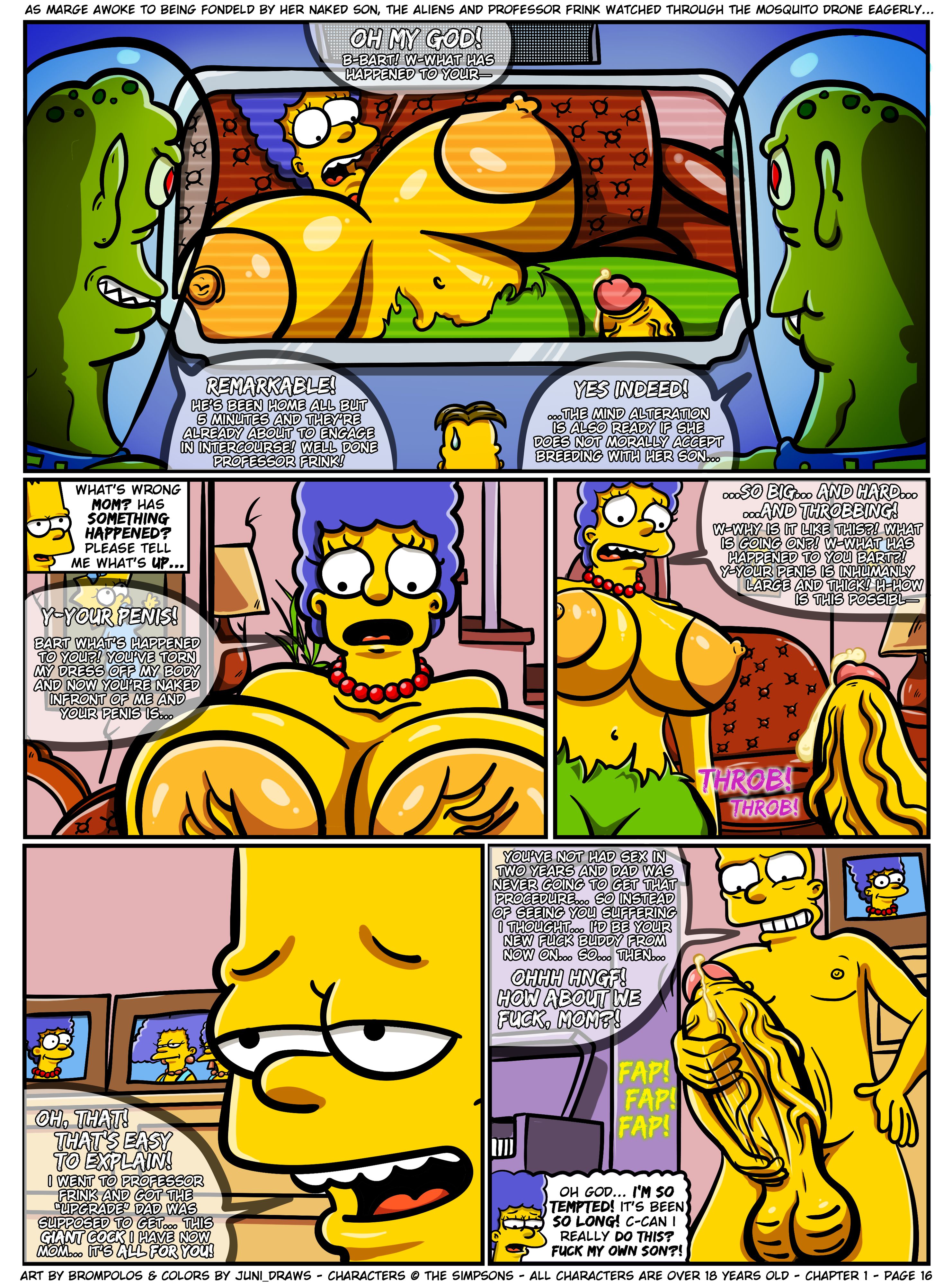 The Sexensteins (The Simpsons) [Brompolos] Chapter 1 - Page 17
