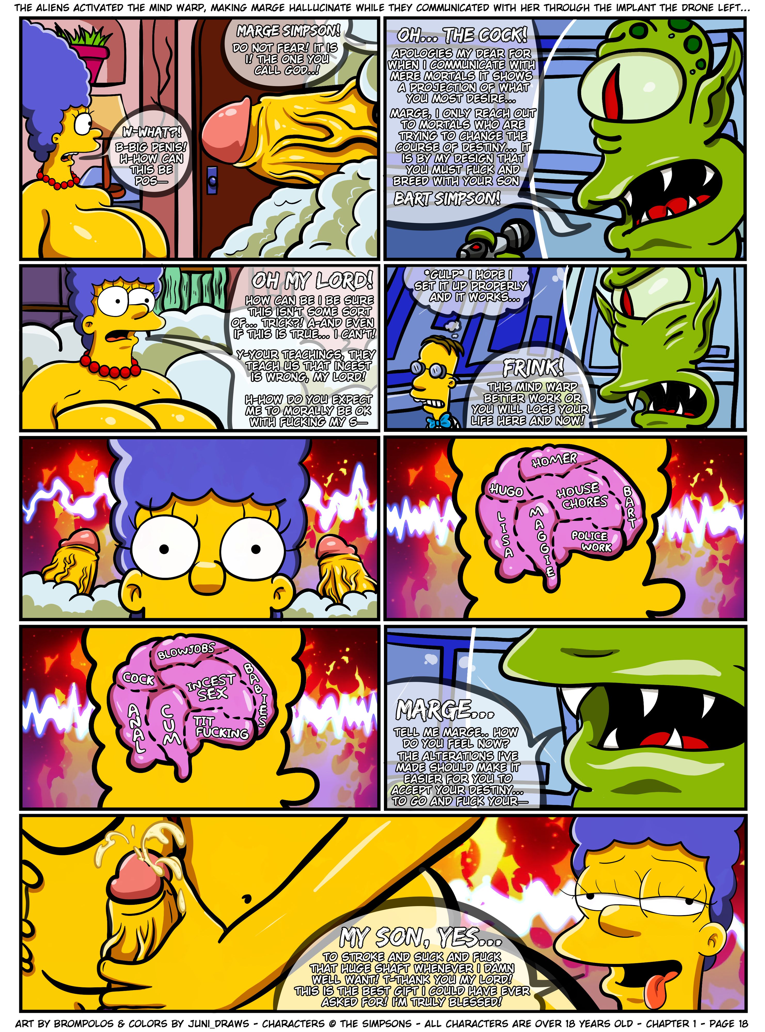 The Sexensteins (The Simpsons) [Brompolos] Chapter 1 - Page 19