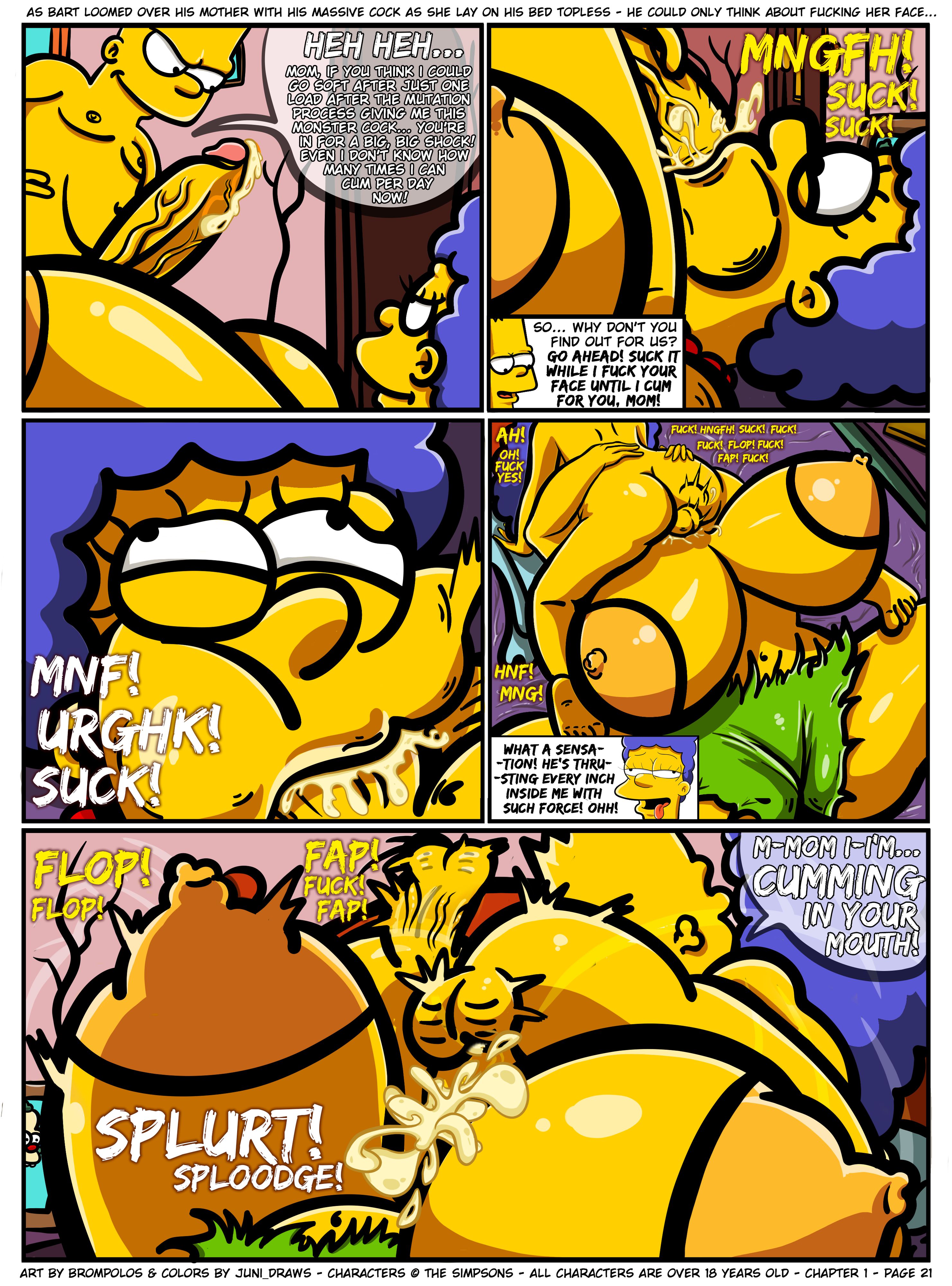 The Sexensteins (The Simpsons) [Brompolos] Chapter 1 - Page 22