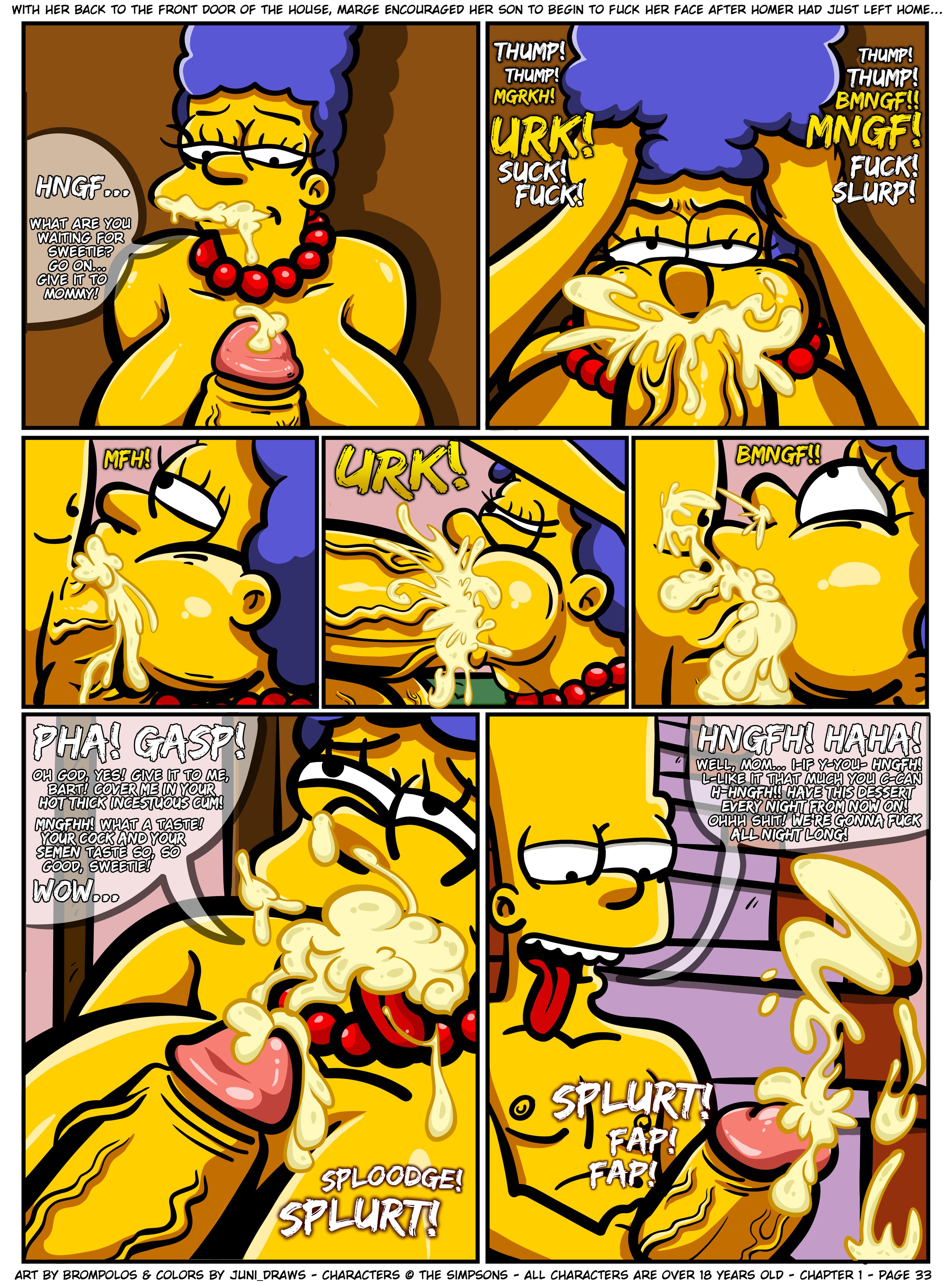 The Sexensteins (The Simpsons) [Brompolos] Chapter 1 - Page 34