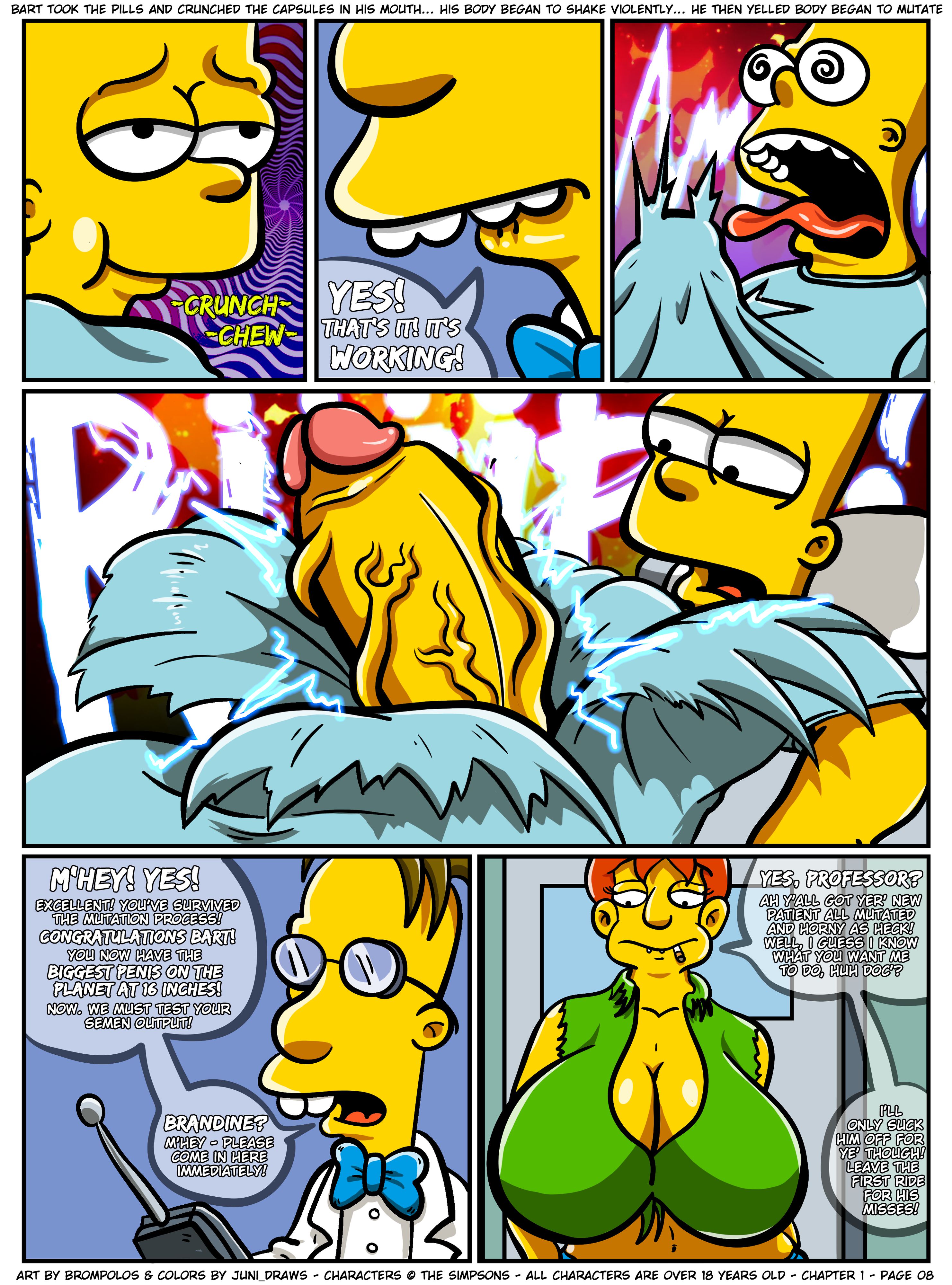 The Sexensteins (The Simpsons) [Brompolos] Chapter 1 - Page 9