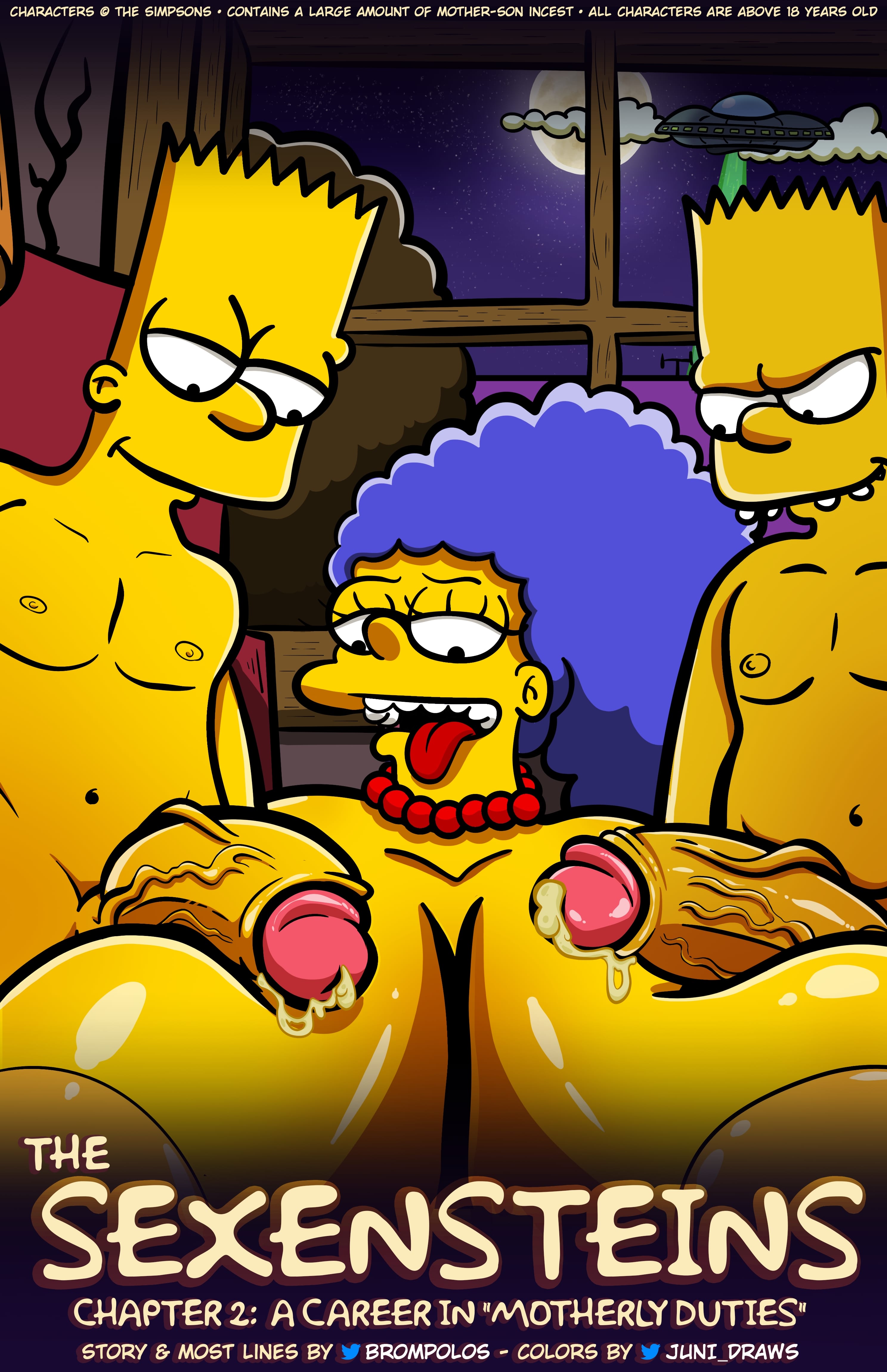 The Sexensteins (The Simpsons) [Brompolos] Chapter 2 - Page 1