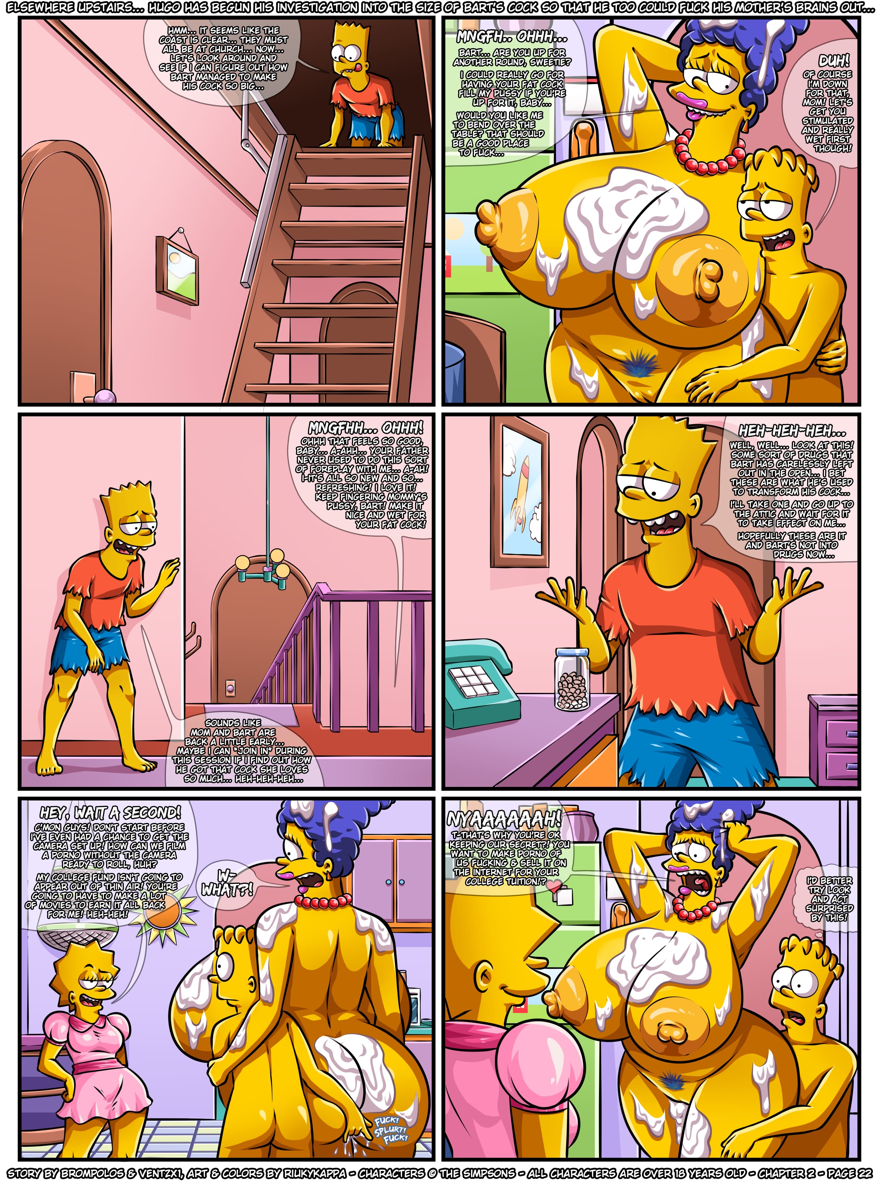 The Sexensteins (The Simpsons) [Brompolos] Chapter 2 - Page 24