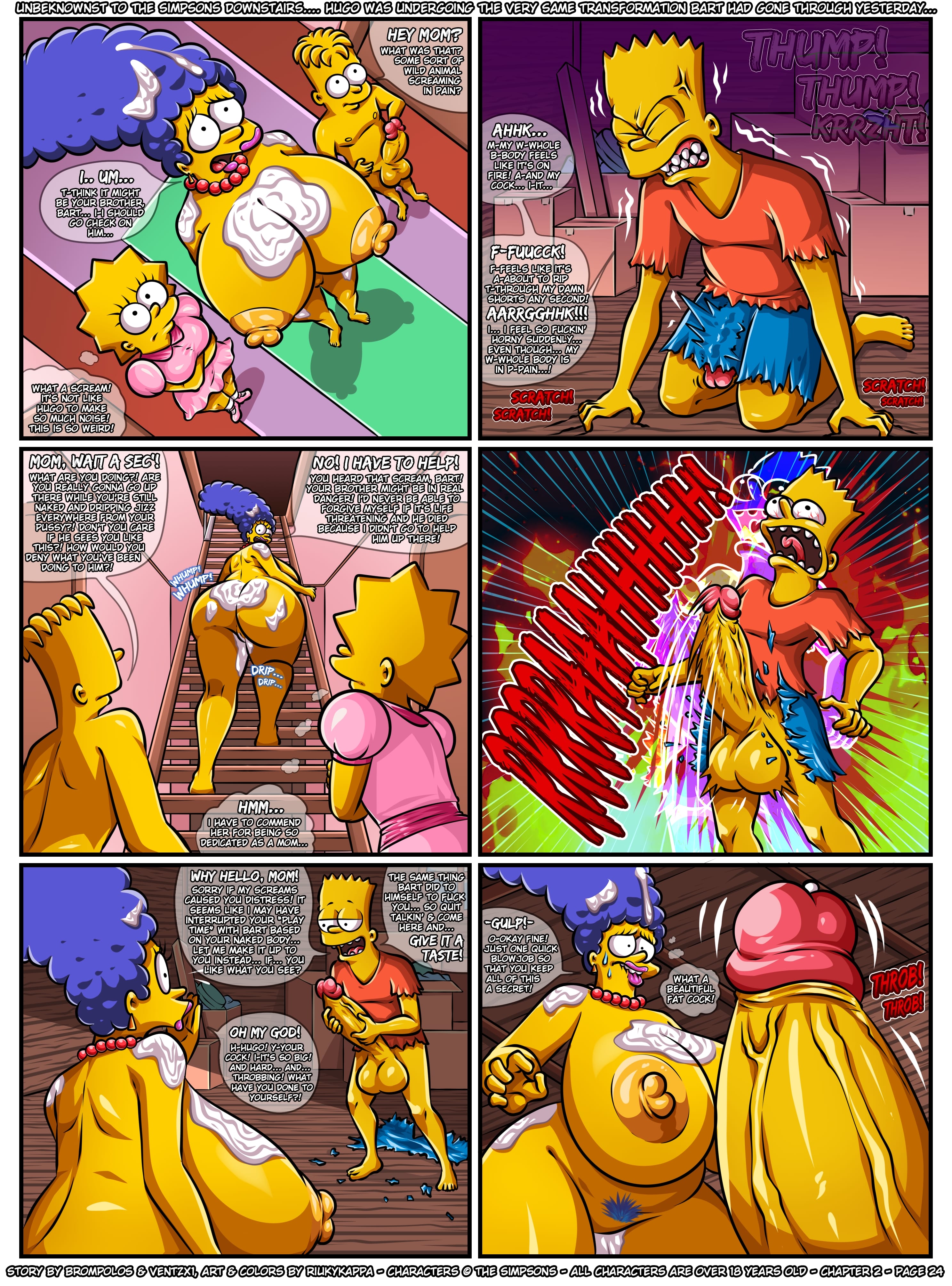 The Sexensteins (The Simpsons) [Brompolos] Chapter 2 - Page 26