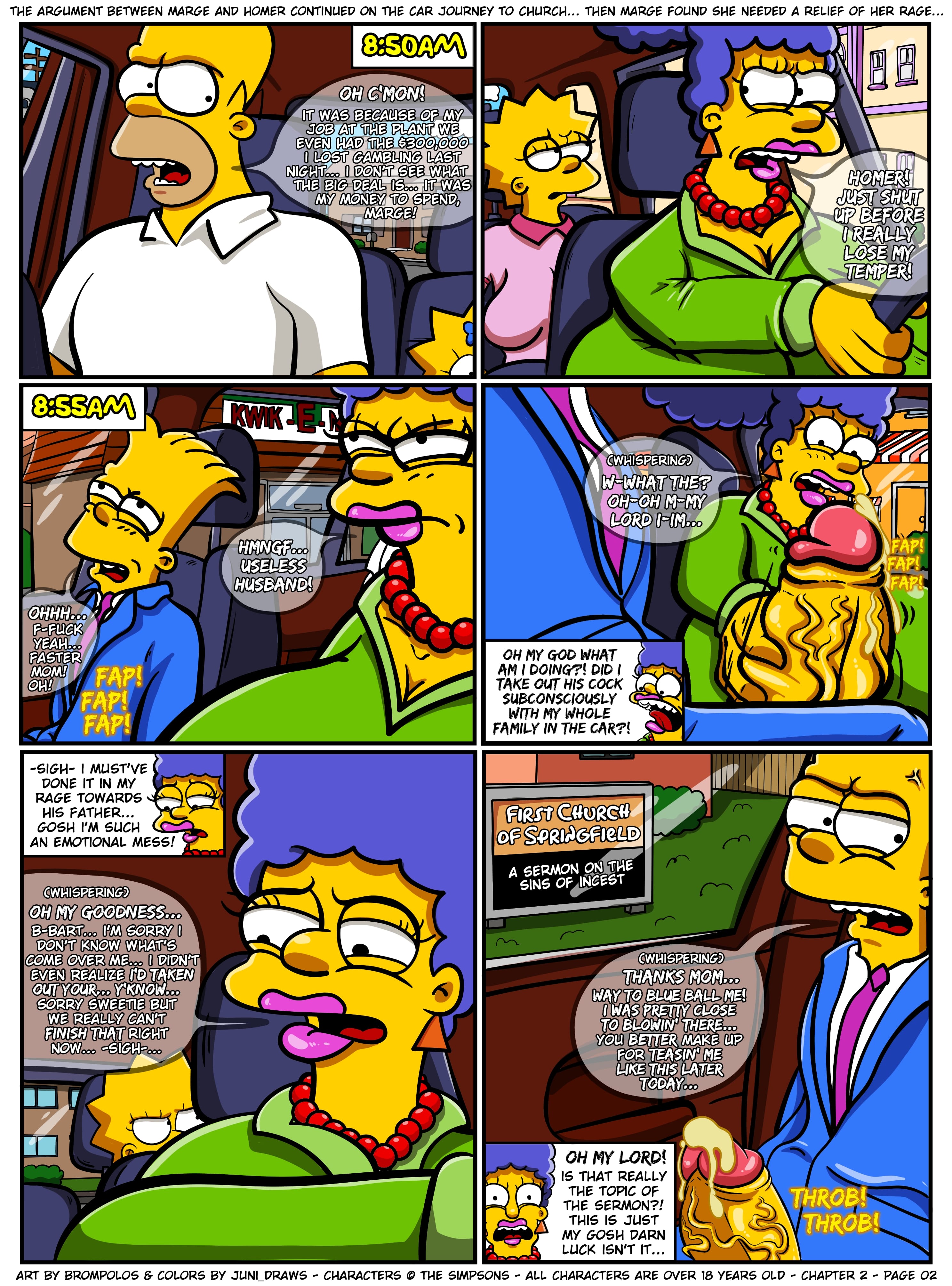 The Sexensteins (The Simpsons) [Brompolos] Chapter 2 - Page 4