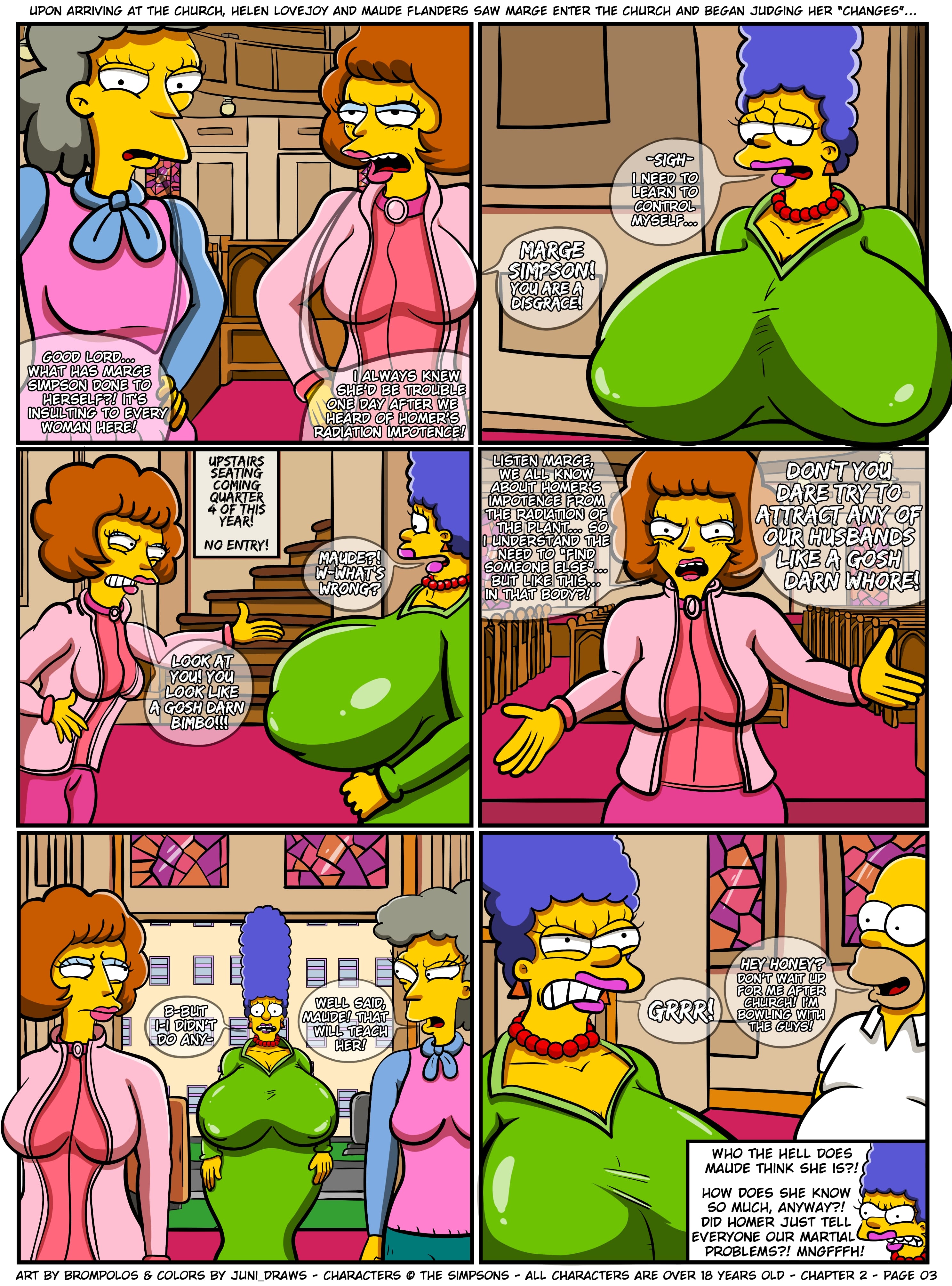 The Sexensteins (The Simpsons) [Brompolos] Chapter 2 - Page 5