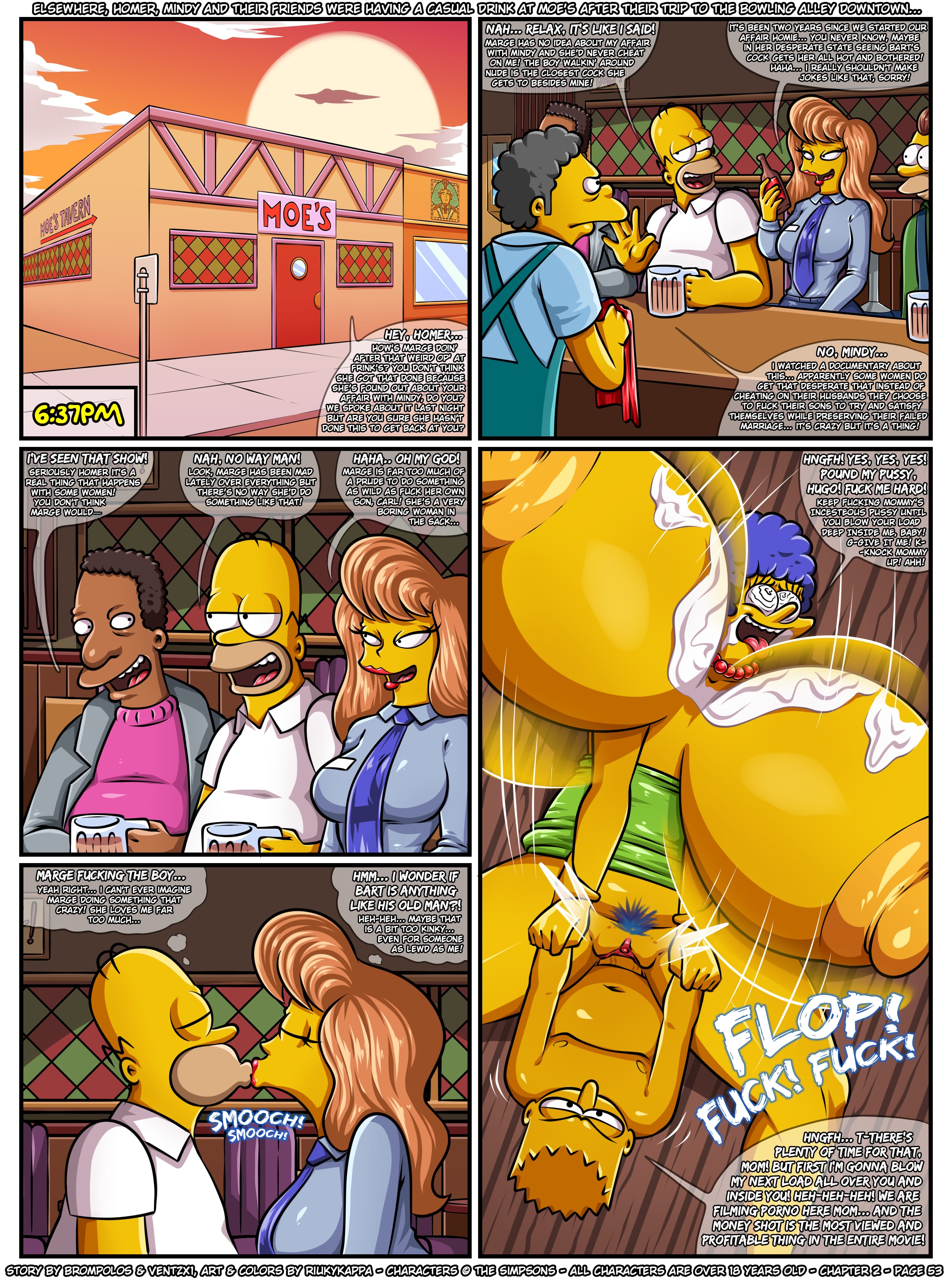 The Sexensteins (The Simpsons) [Brompolos] Chapter 2 - Page 55