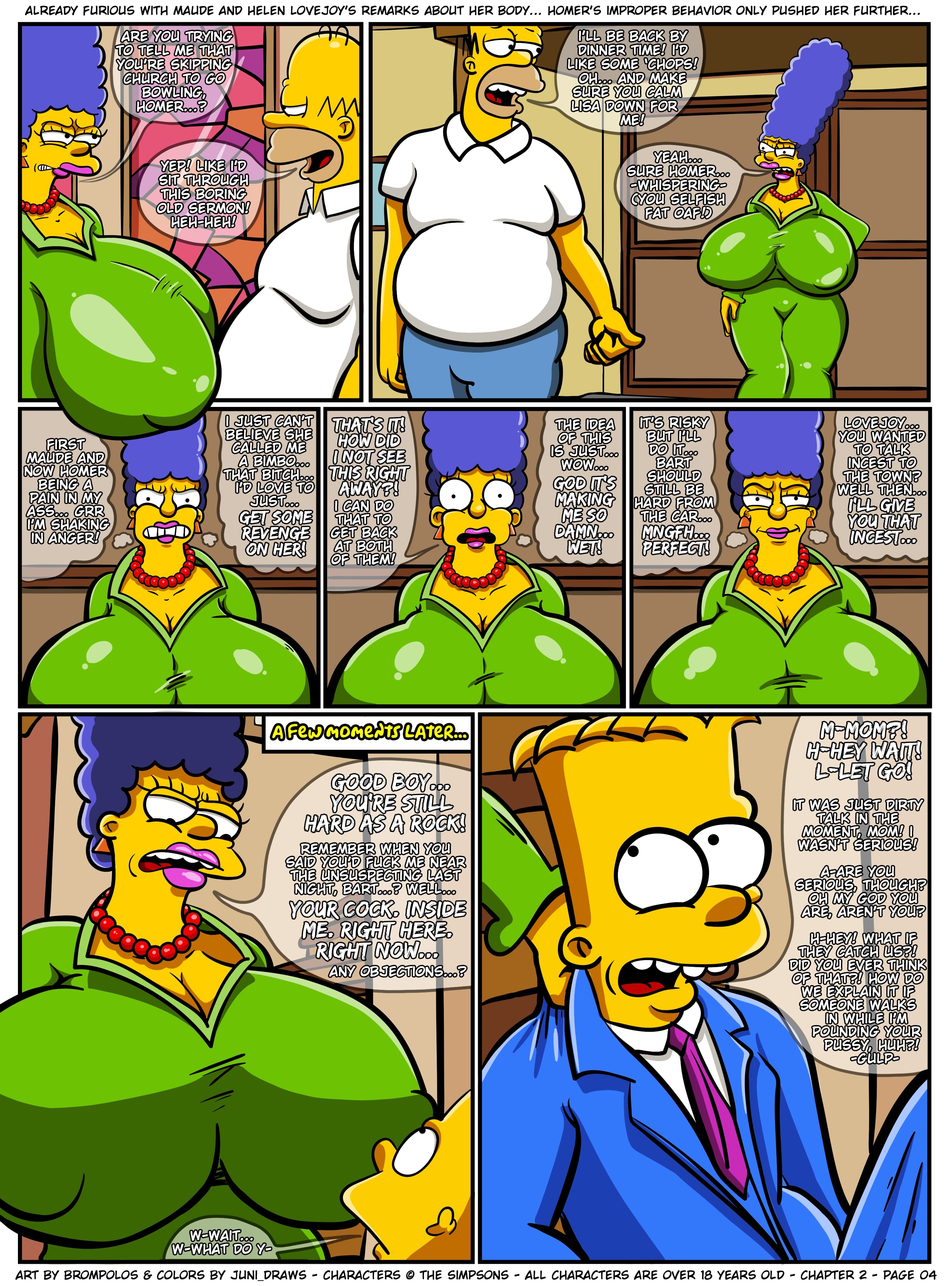 The Sexensteins (The Simpsons) [Brompolos] Chapter 2 - Page 6