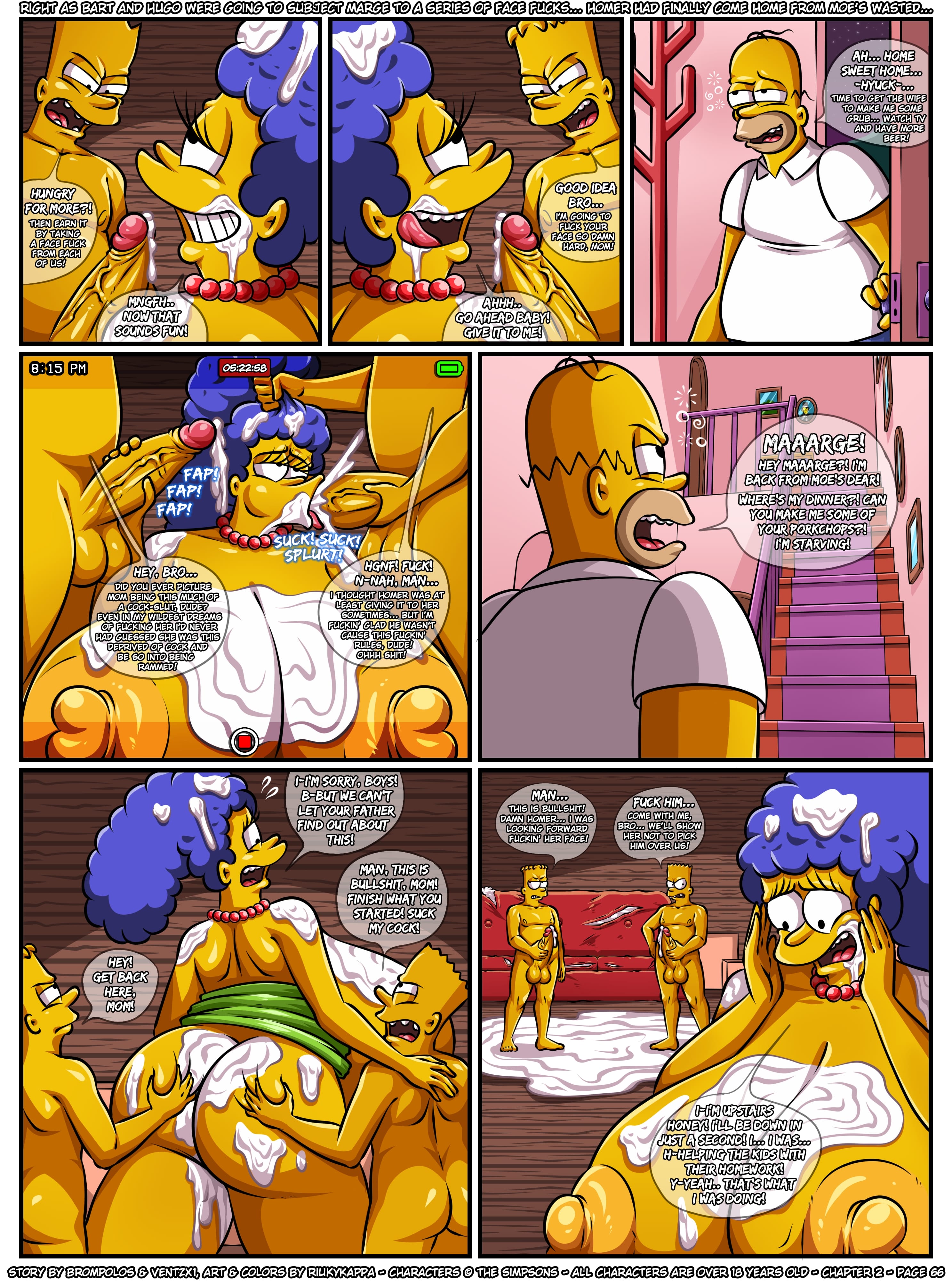 The Sexensteins (The Simpsons) [Brompolos] Chapter 2 - Page 68