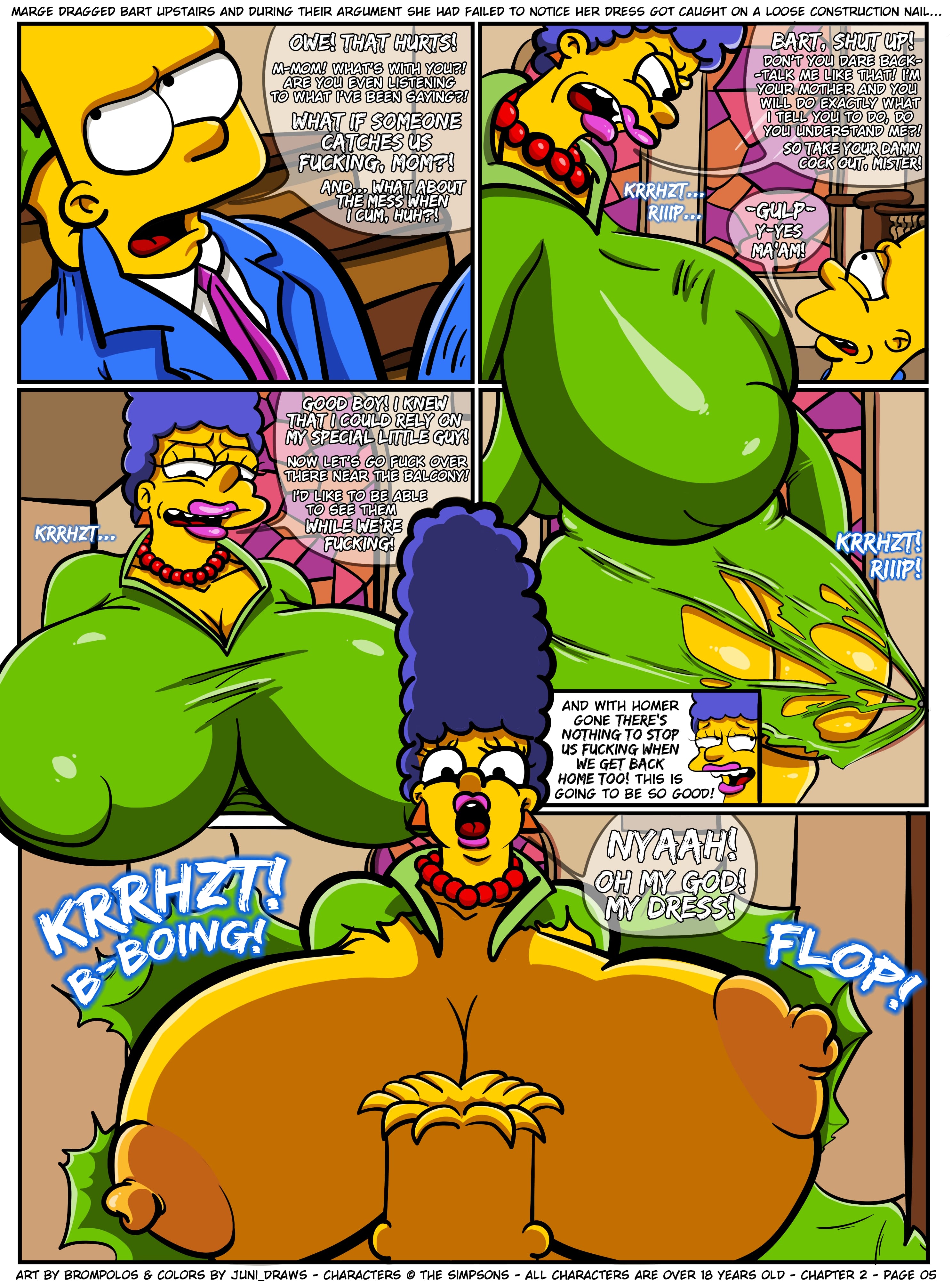 The Sexensteins (The Simpsons) [Brompolos] Chapter 2 - Page 7