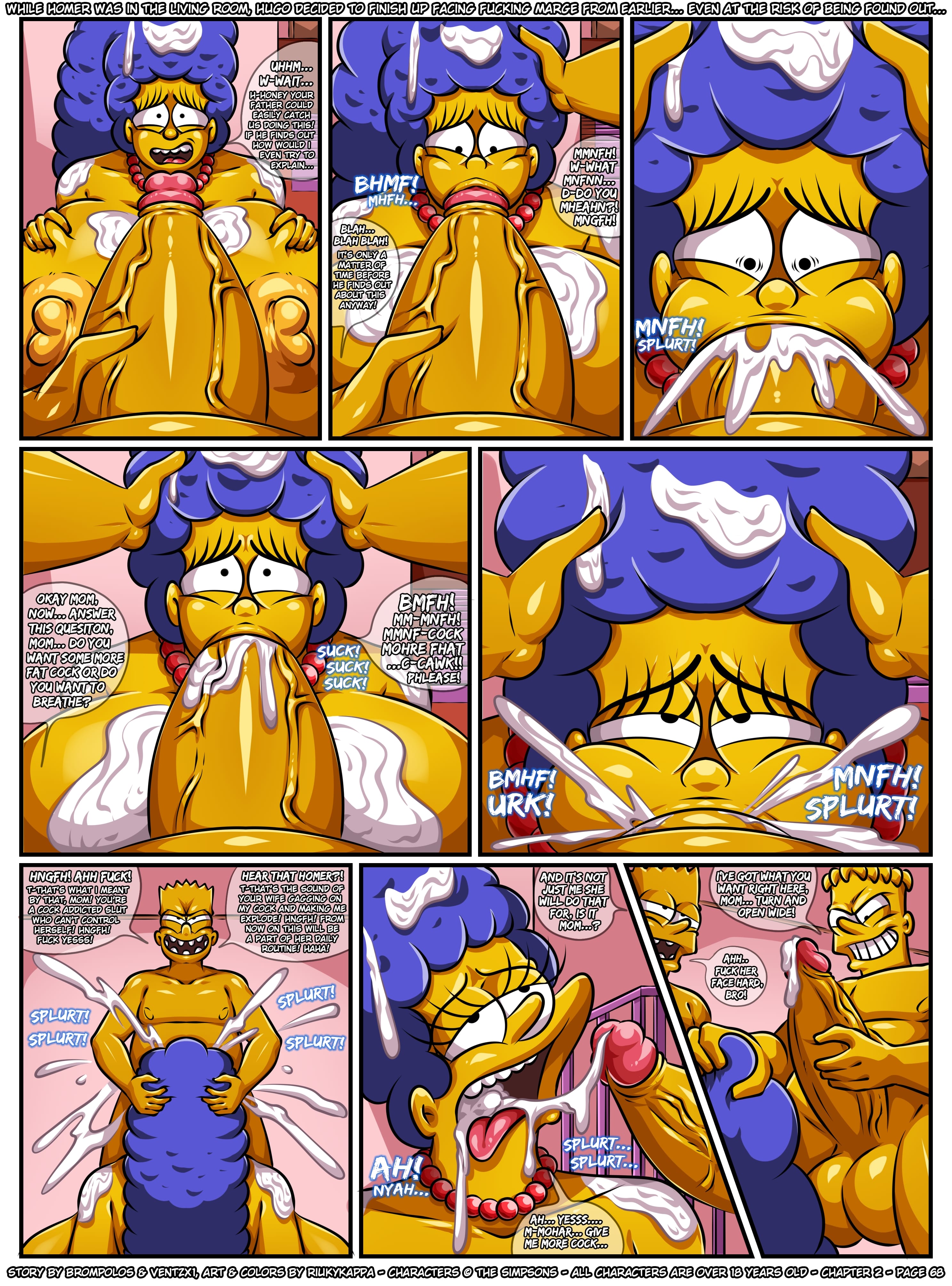 The Sexensteins (The Simpsons) [Brompolos] Chapter 2 - Page 70