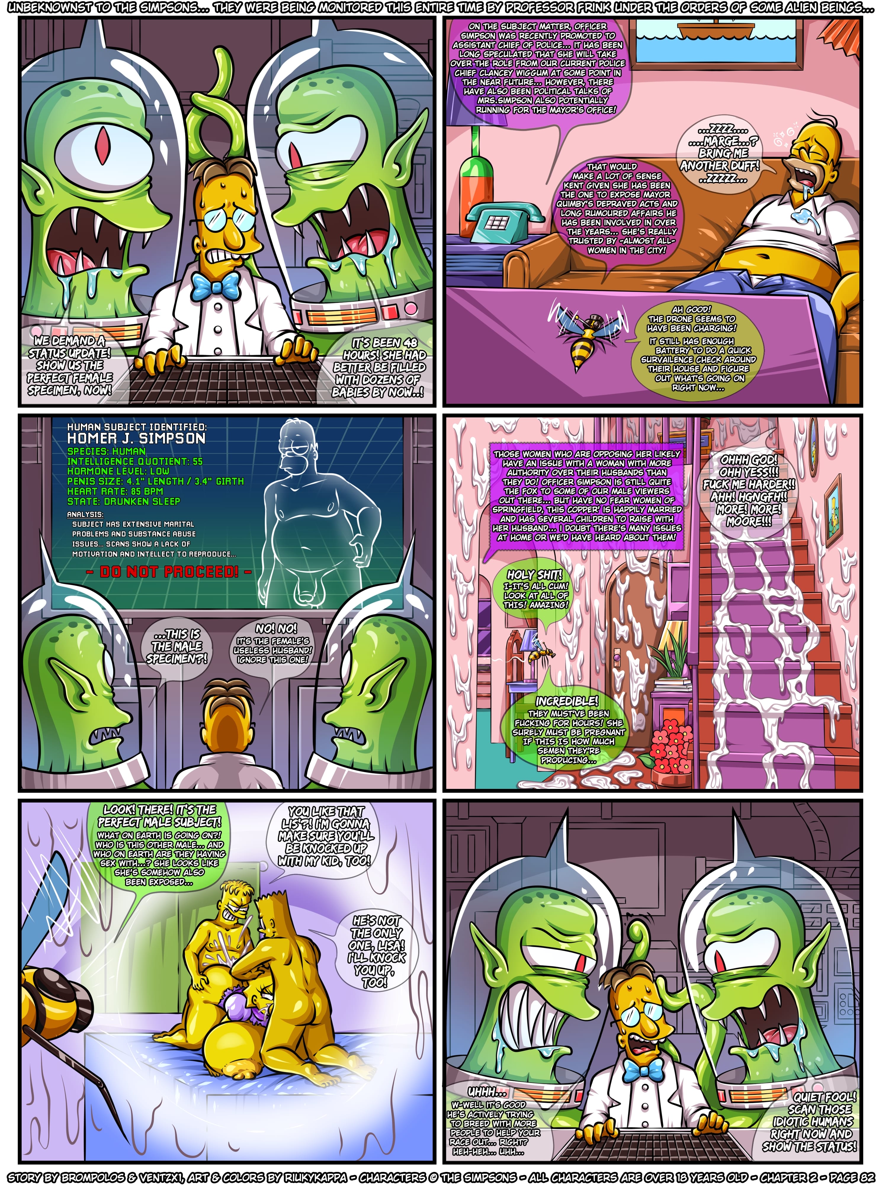 The Sexensteins (The Simpsons) [Brompolos] Chapter 2 - Page 84
