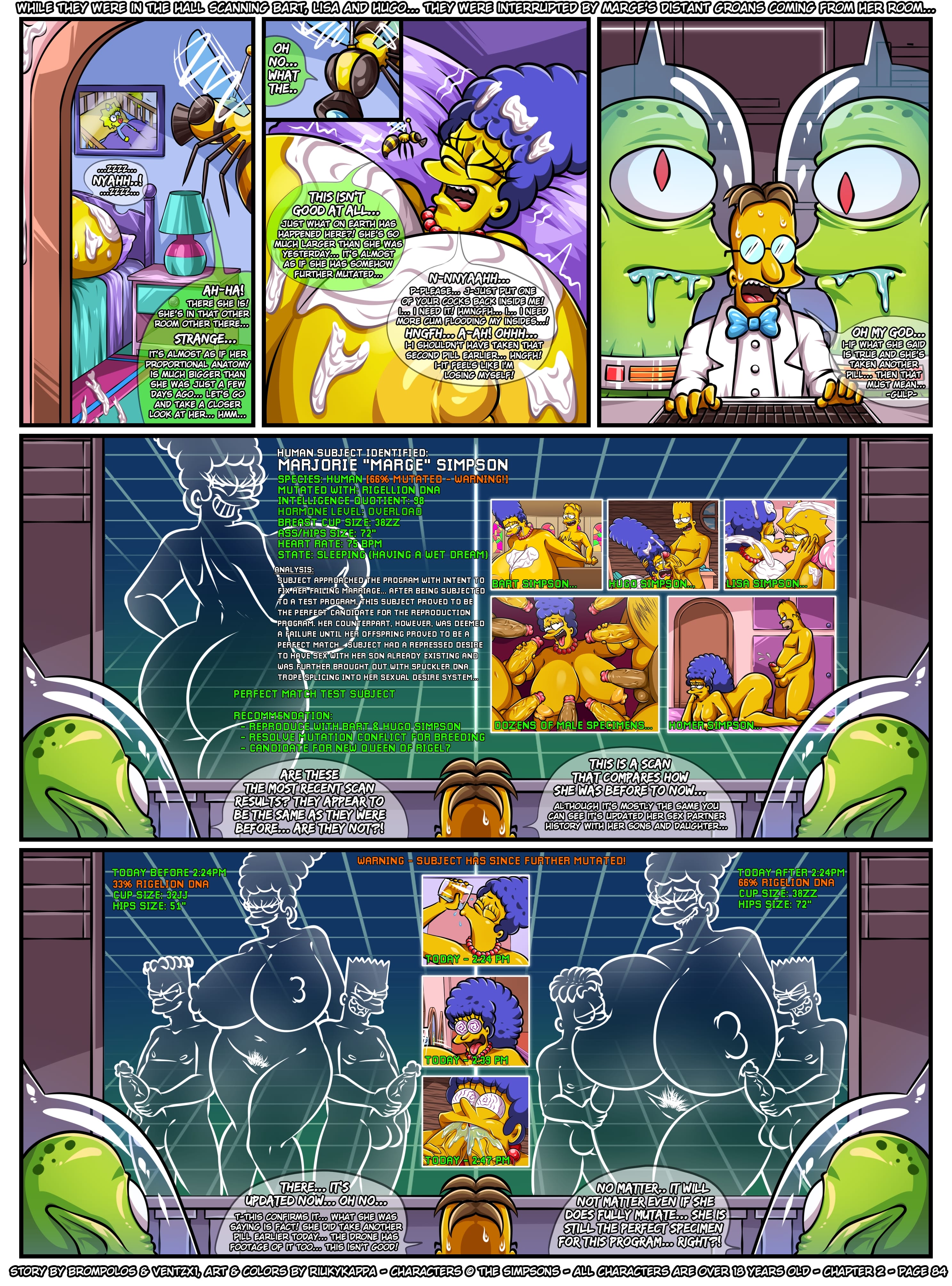 The Sexensteins (The Simpsons) [Brompolos] Chapter 2 - Page 86